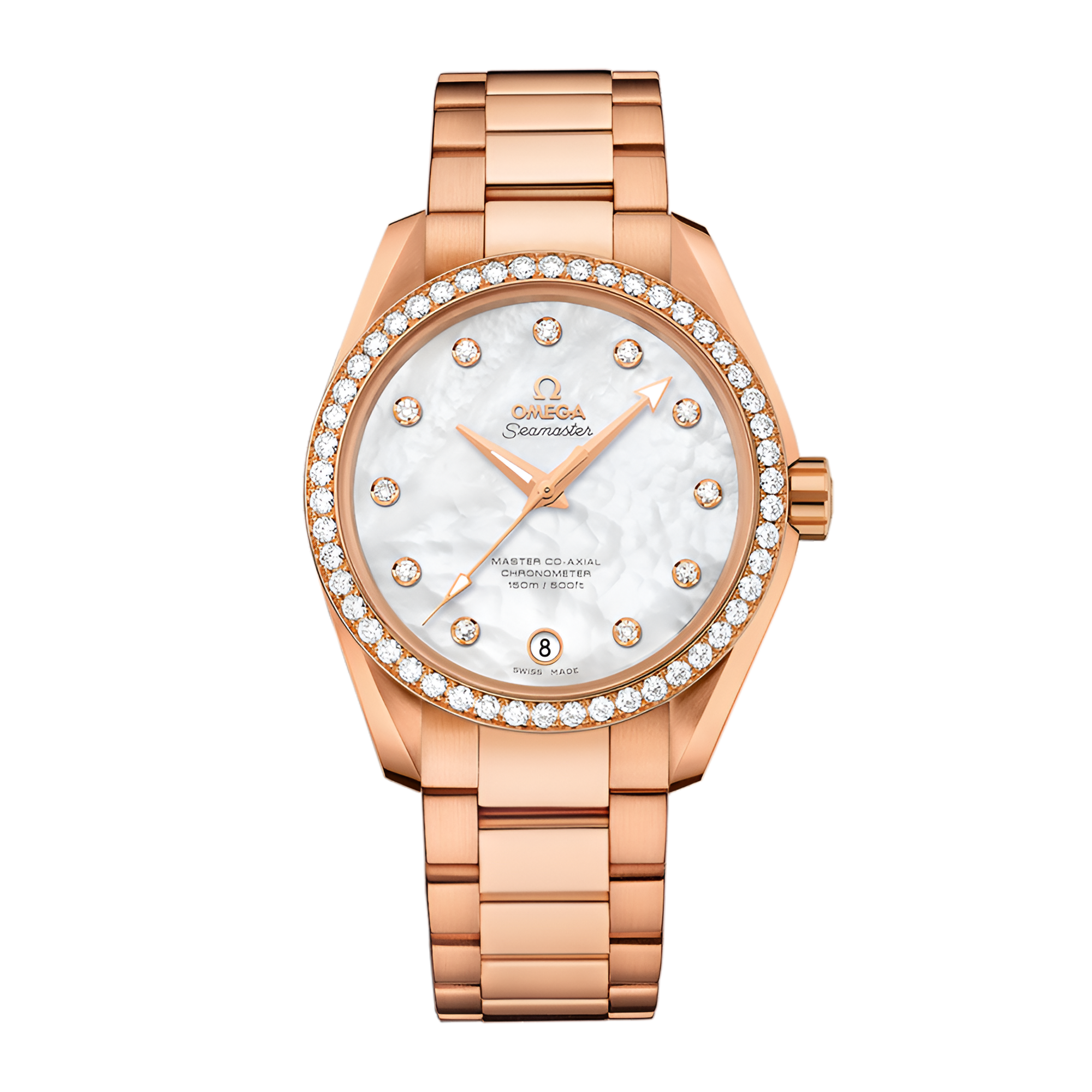 Aqua Terra Rose Gold White Dial 38mm Product Image