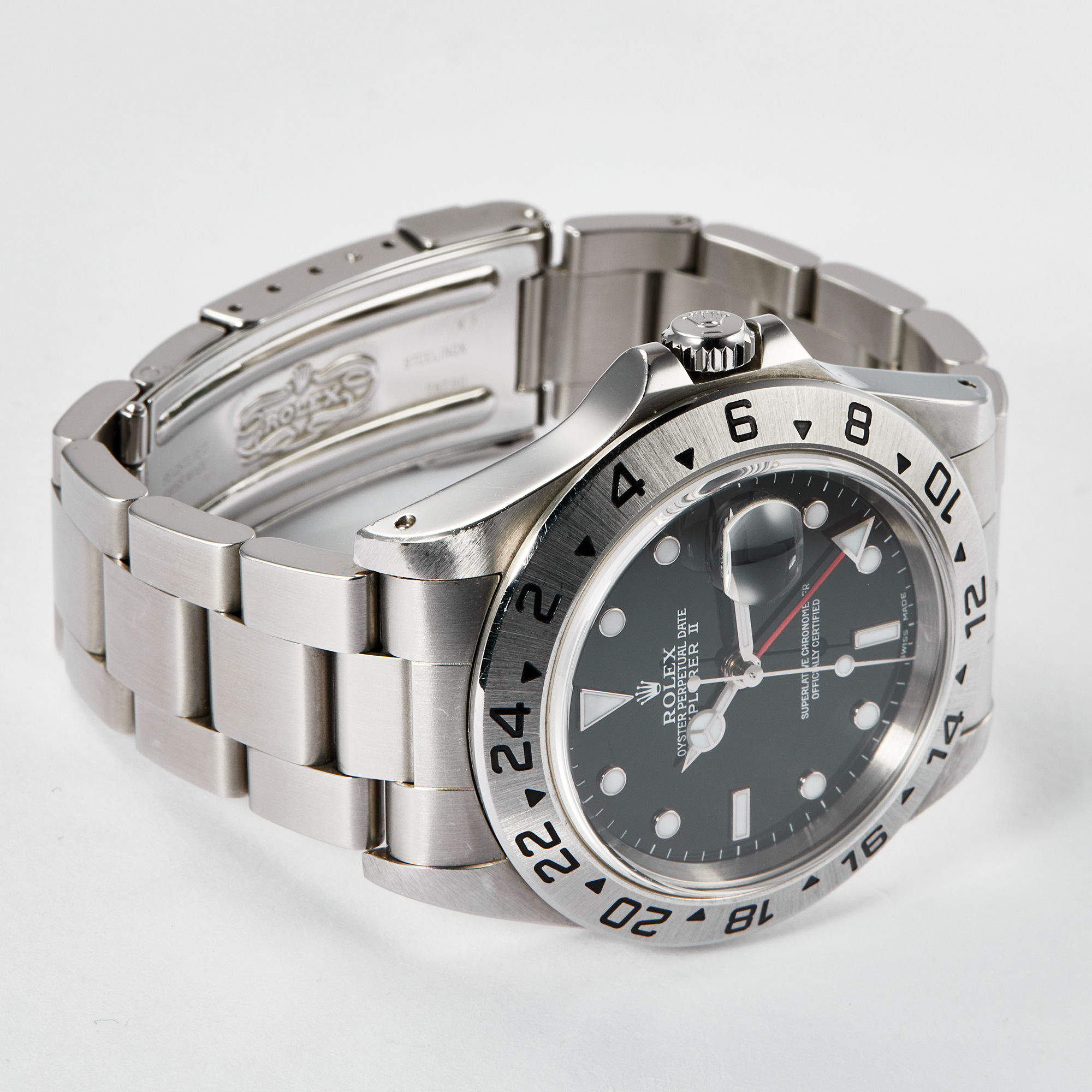 Explorer II "SuperLuminova" Steel Black Dial 40mm Product Image 1