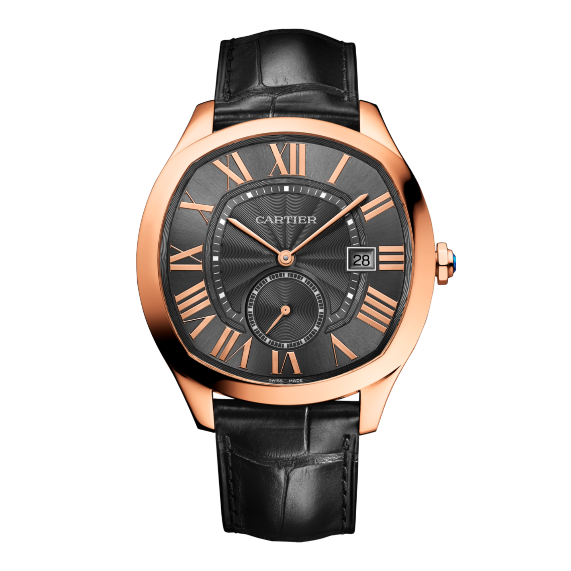 Drive de Cartier Rose Gold Black Dial 41mm Product Image