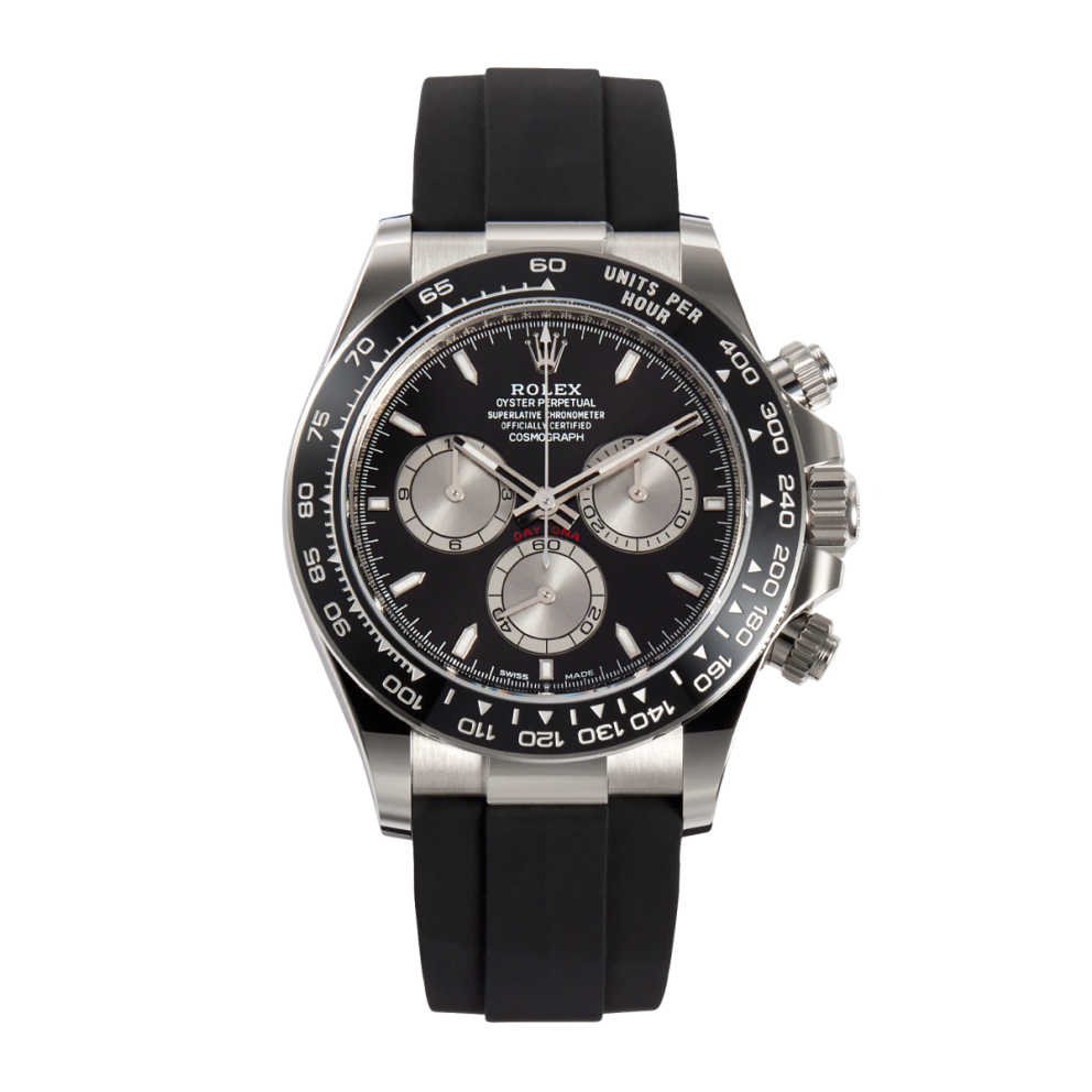 Daytona White Gold Oysterflex Black Dial 40mm Product Image