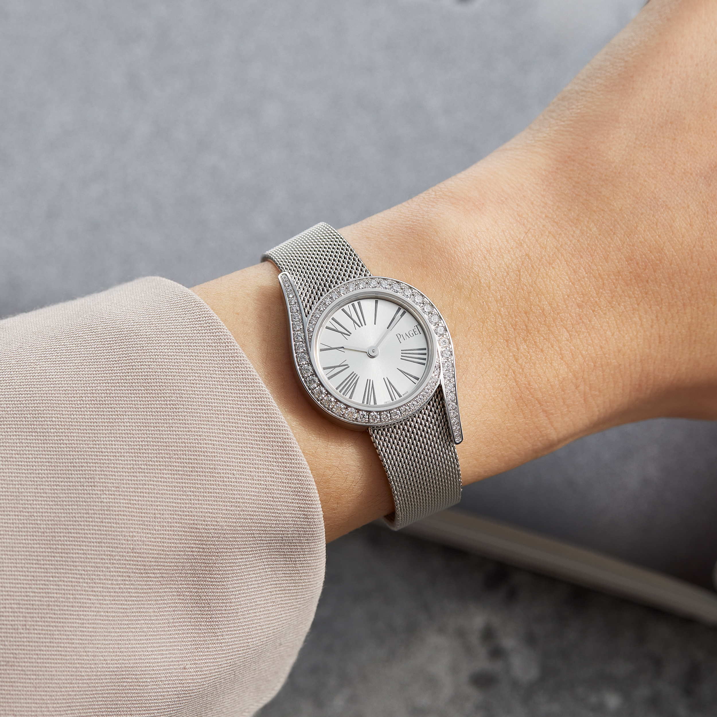 Limelight Gala White Gold Diamond Grey Dial 26mm Product Image 9