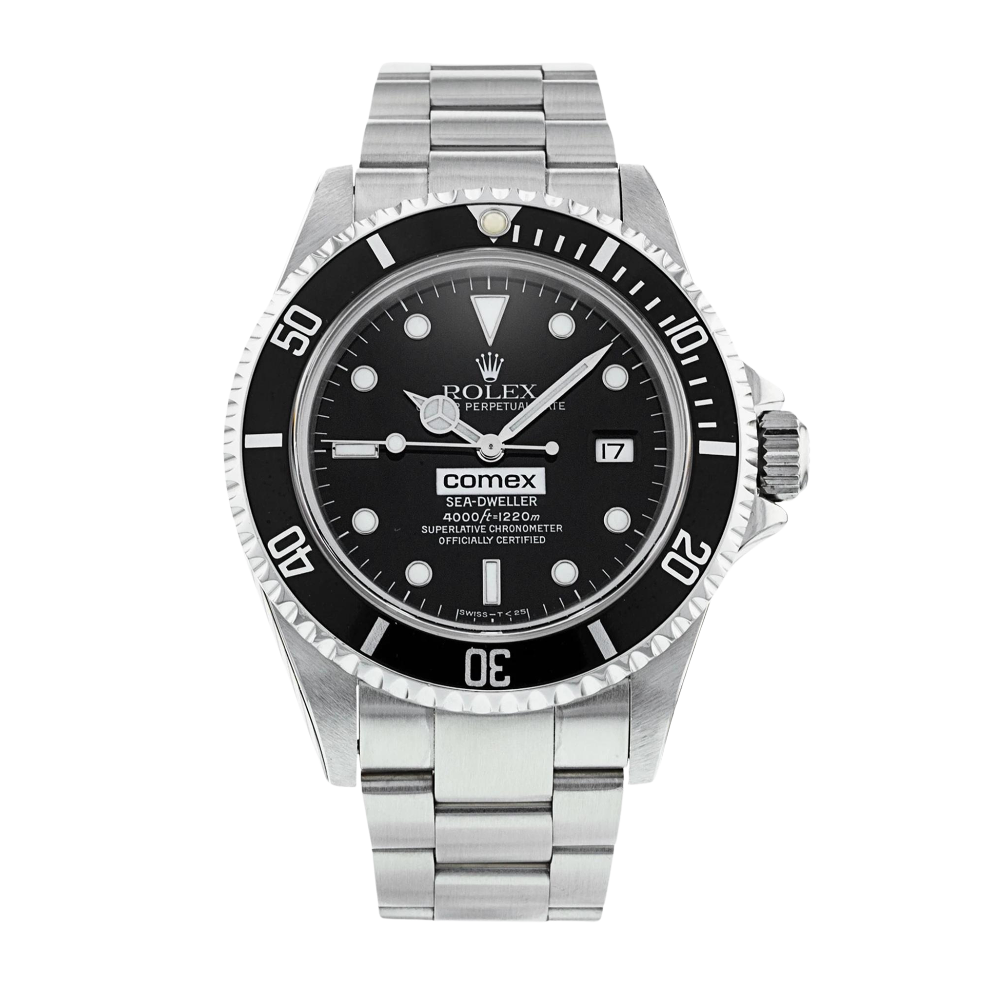 Sea-Dweller Steel Black Dial 40mm Product Image