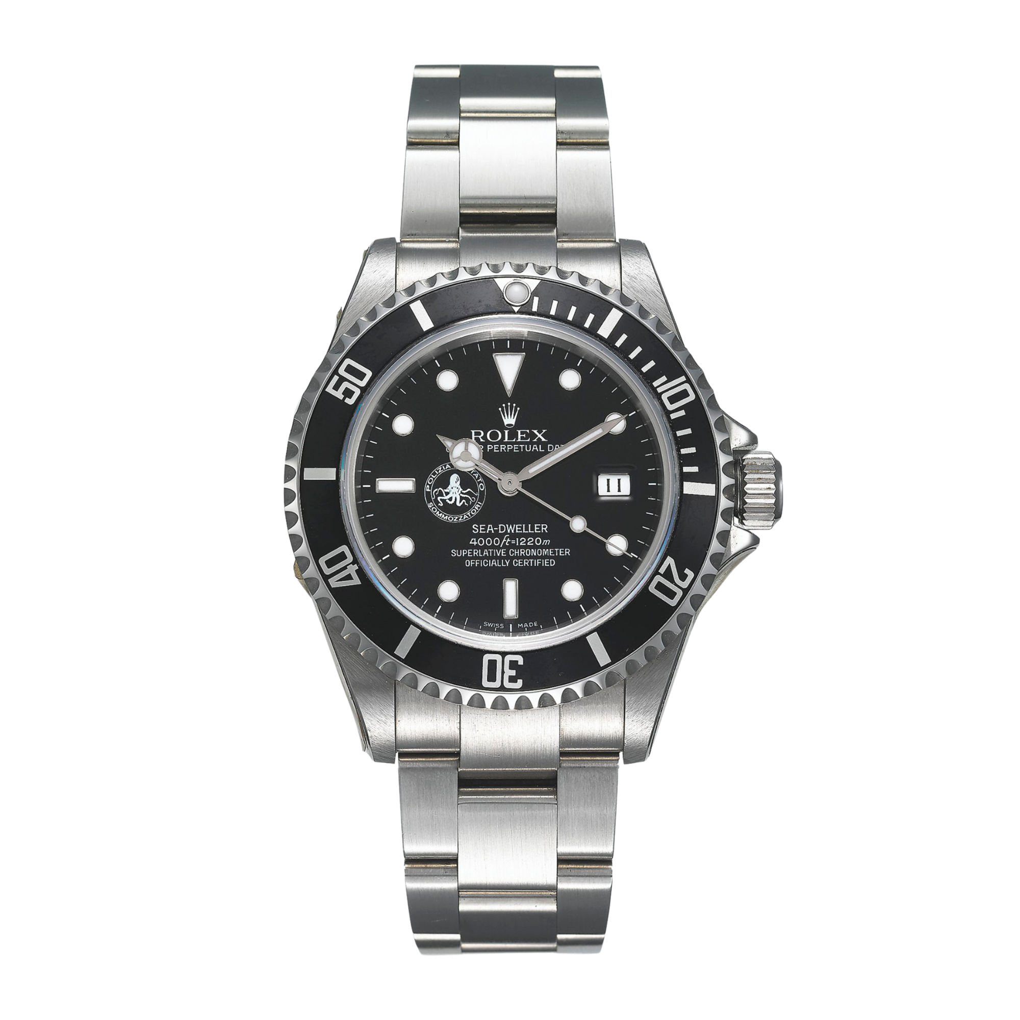Sea-Dweller Steel Black Dial 40mm Product Image