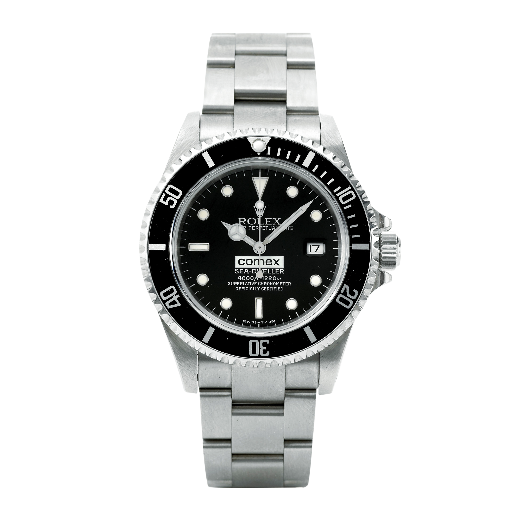 Sea-Dweller Steel Black Dial 40mm Product Image