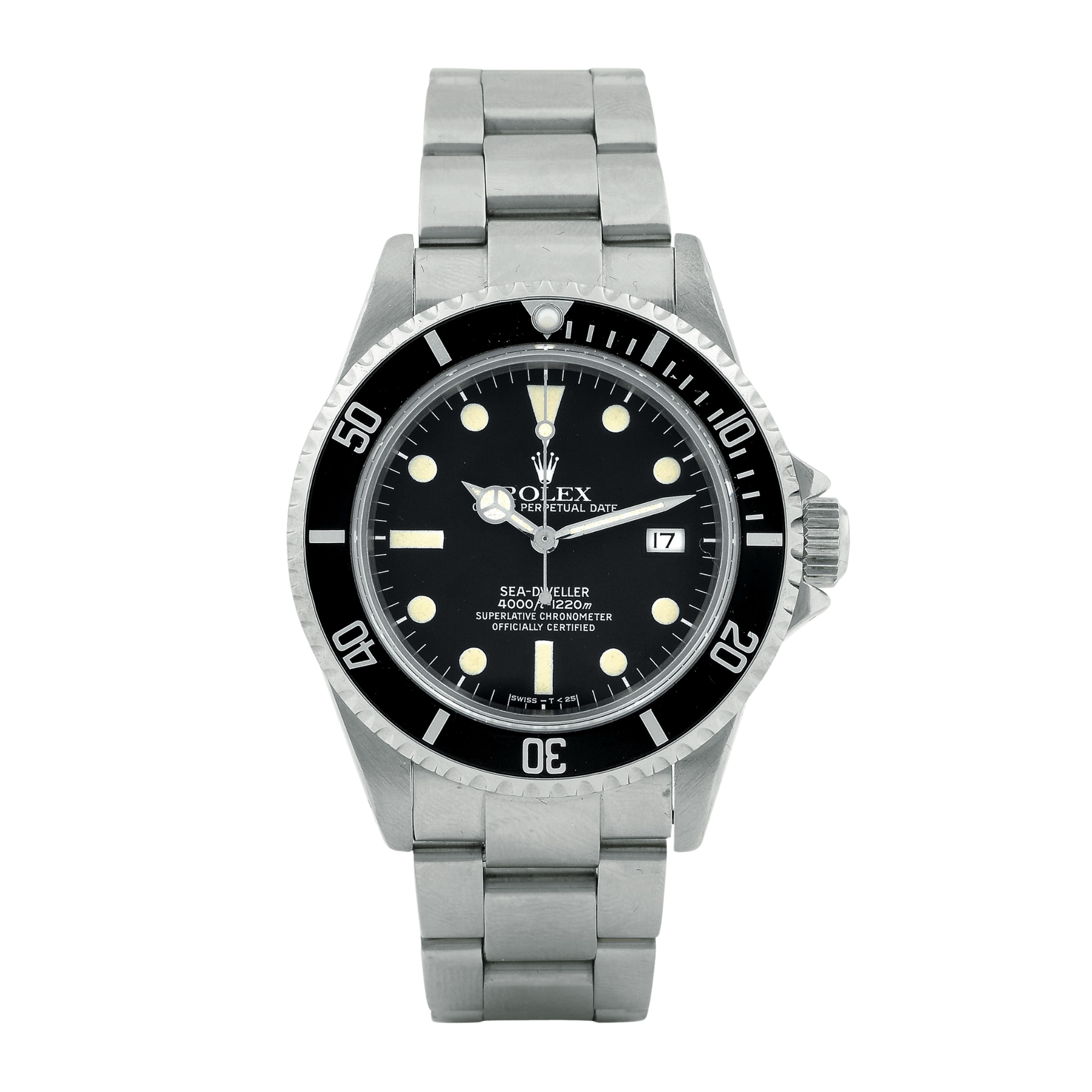 Sea-Dweller Steel Black Dial 40mm Product Image