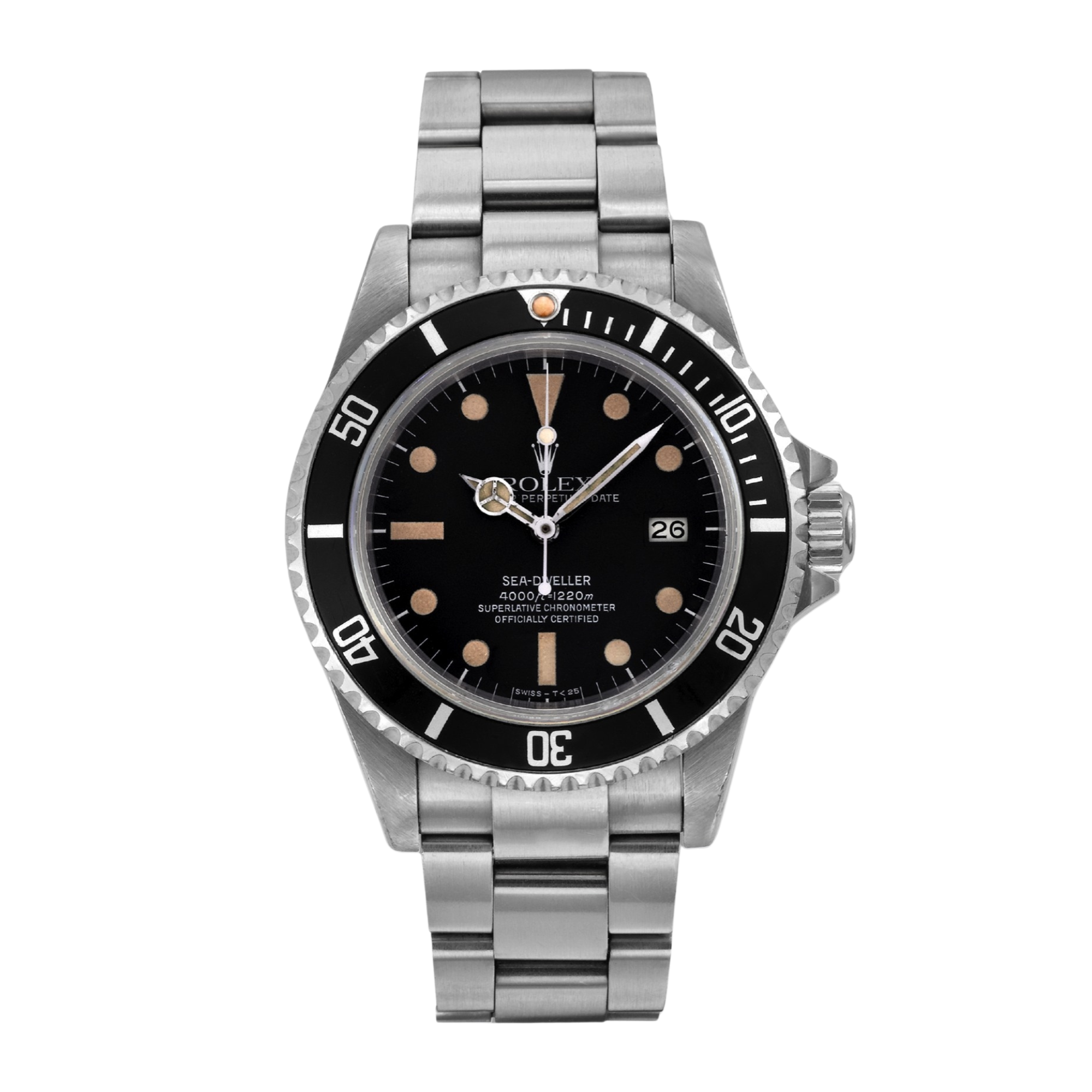 Sea-Dweller Steel Black Dial 40mm Product Image