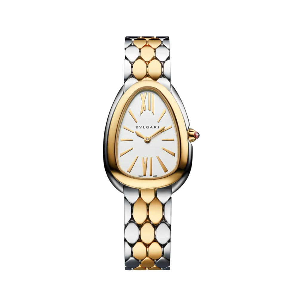 Serpenti Seduttori Yellow Gold & Steel White Dial 33mm Product Image