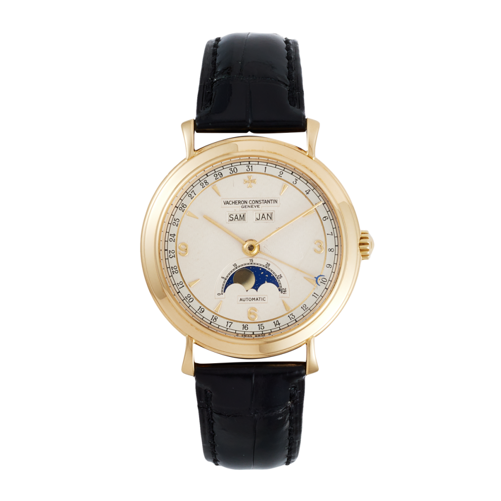 Historiques Triple Calendar Yellow Gold White Dial 33mm Product Image