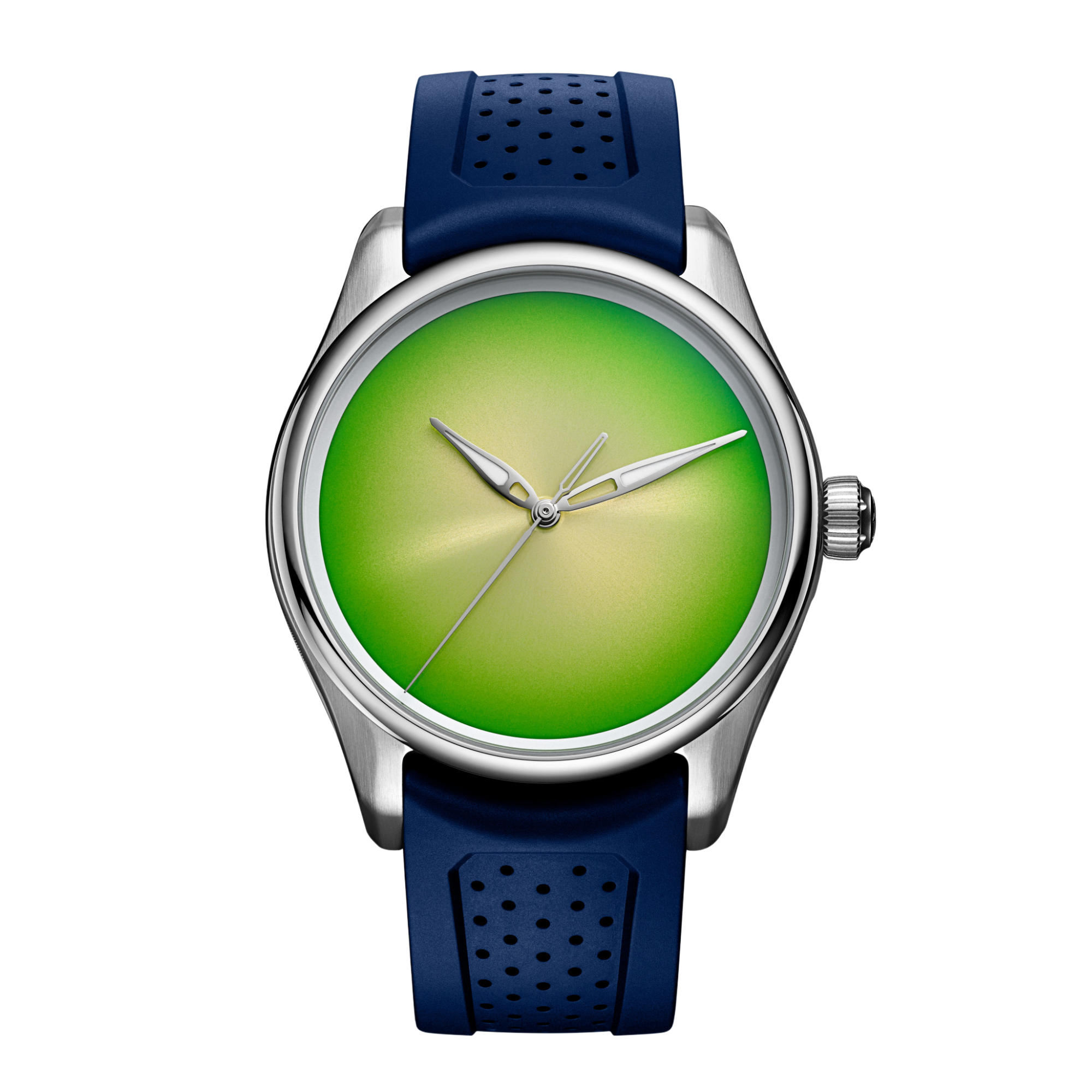 H. Moser & Cie. Pioneer Centre Seconds Concept Steel Citrus Green