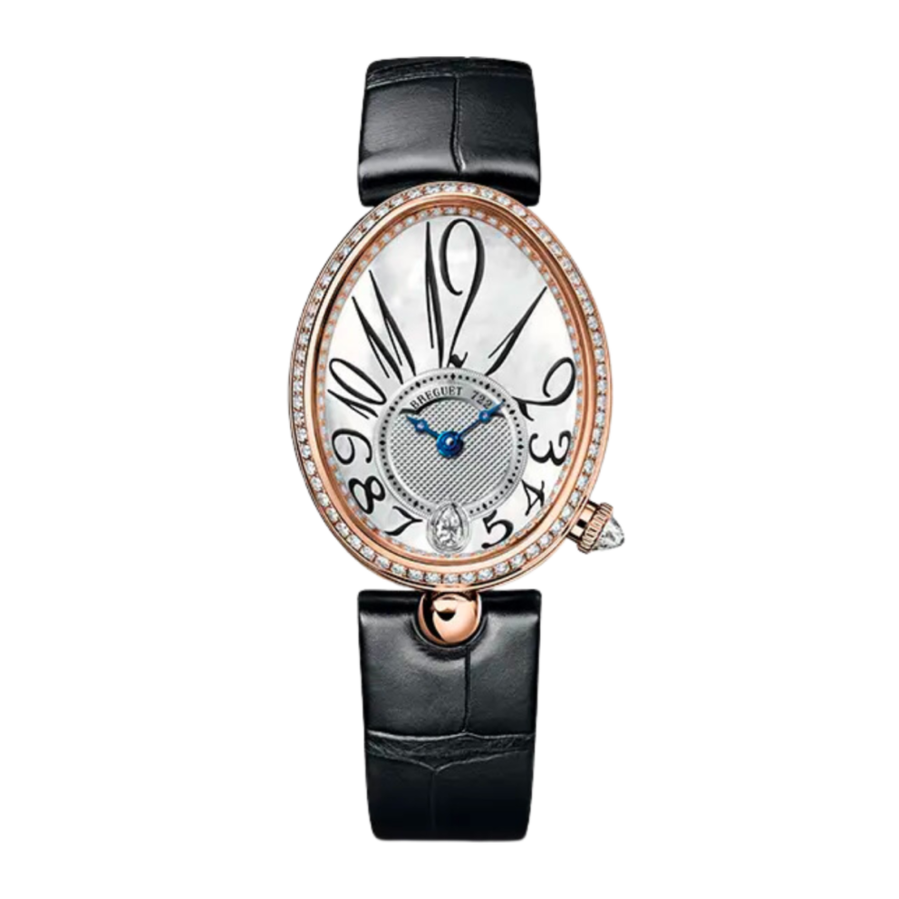 Reine De Naples 8918 Rose Gold Diamond Mother of Pearl Dial 28mm Product Image