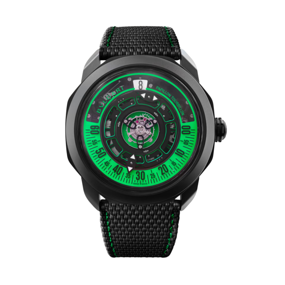 Octo Roma Papillon Tourbillon Titanium Black Dial 44mm Product Image