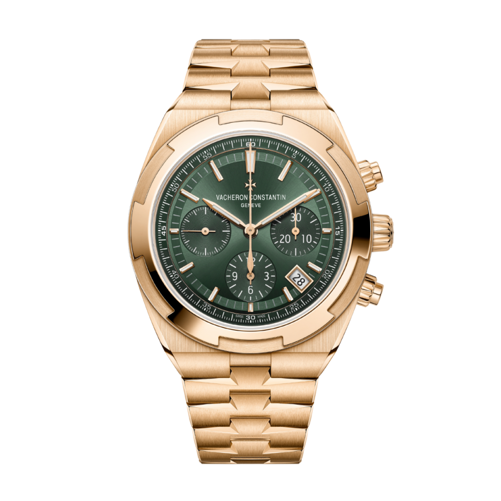 Overseas Chronograph Rose Gold Green Dial 42mm Product Image