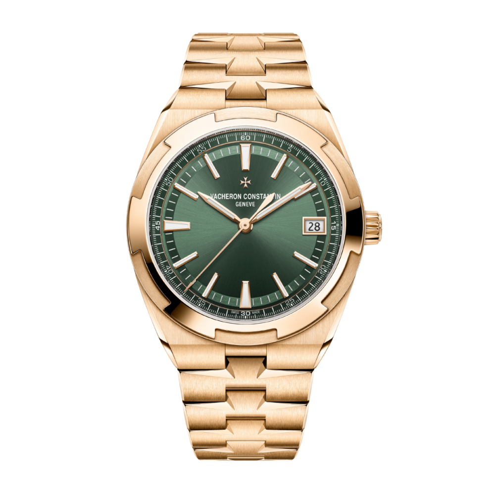 Overseas Selfwinding Rose Gold Green Dial 41mm Product Image