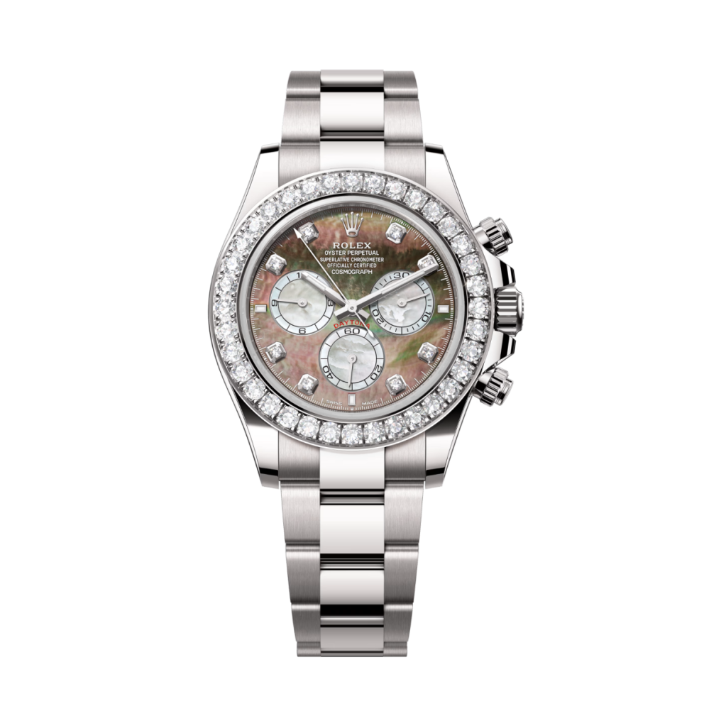 Rolex Daytona Yellow Gold Black Mother of Pearl Dial 40mm 116518