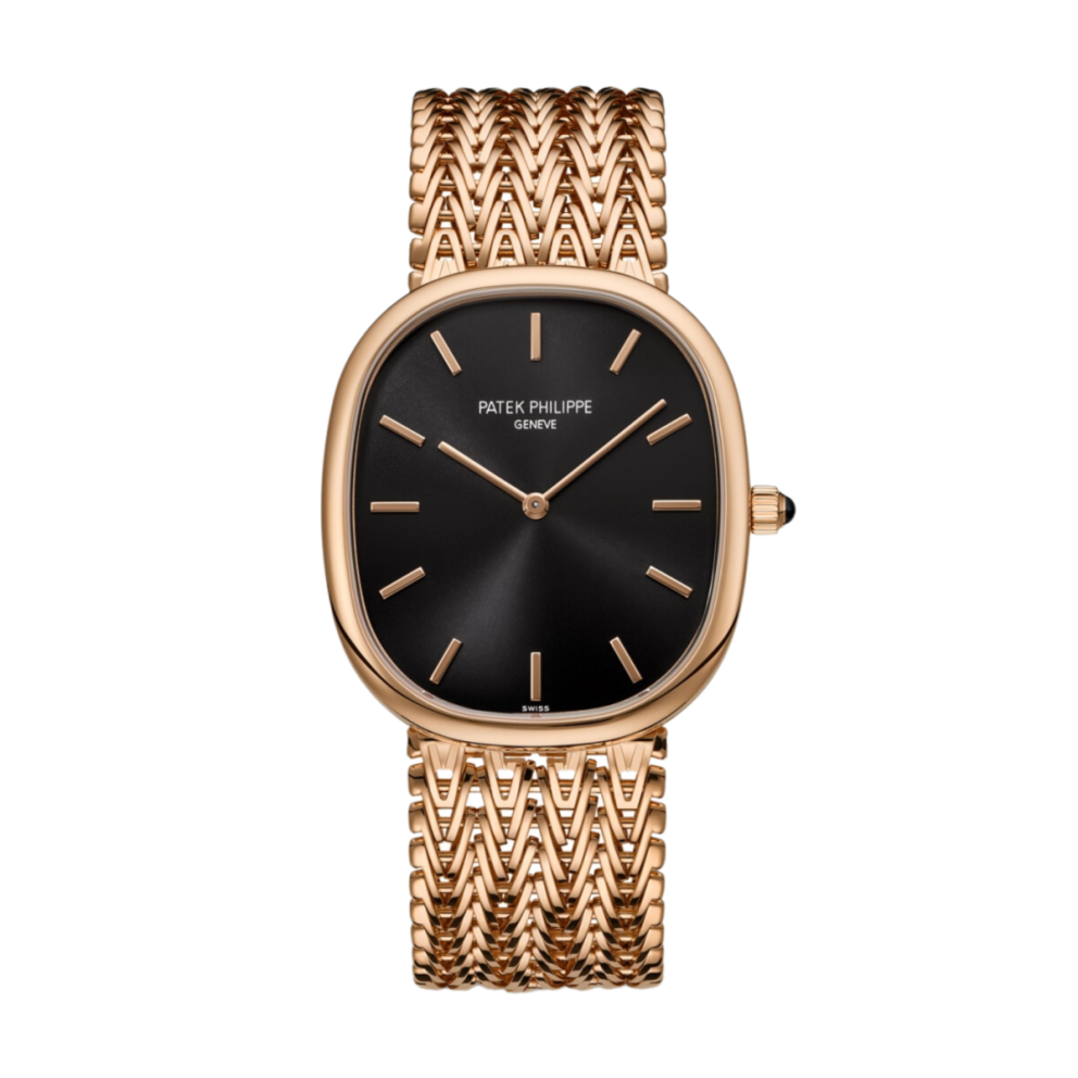 Golden Ellipse Rose Gold Black Dial 34mm Product Image