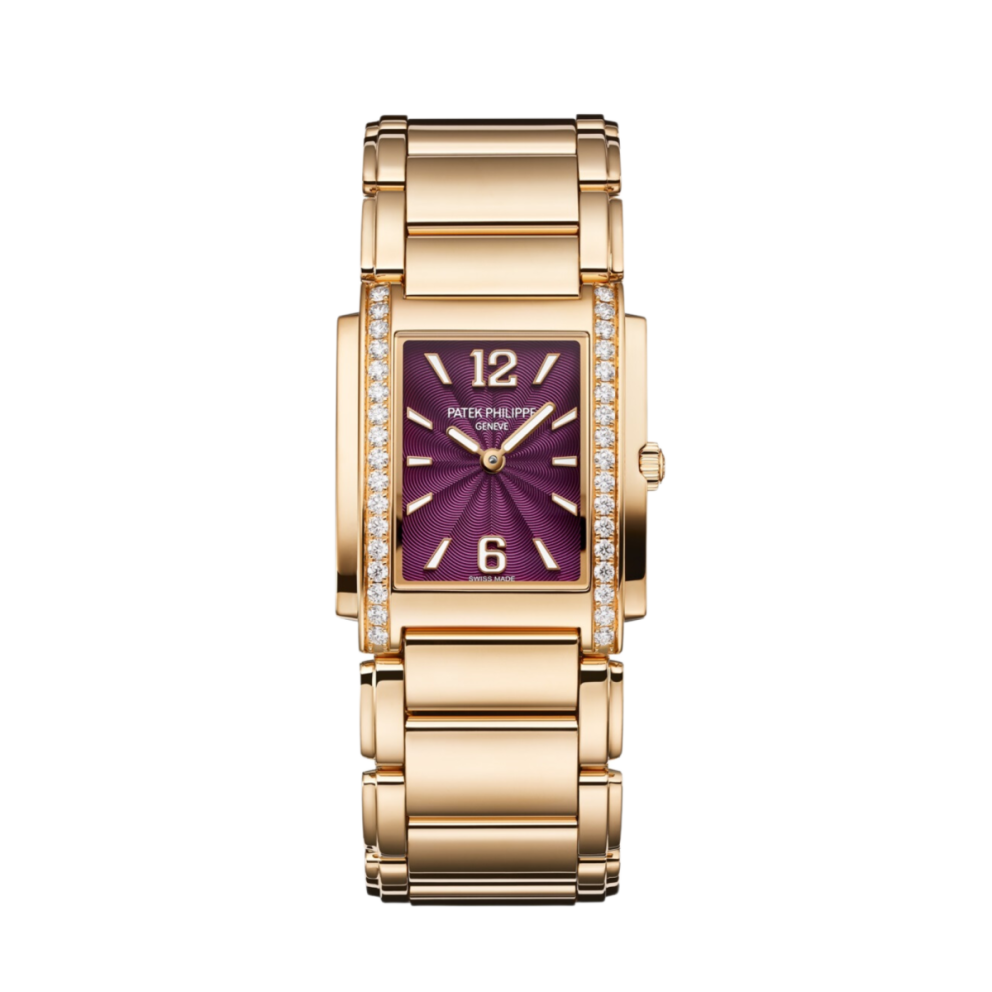 Twenty-4 Twenty~4 Rose Gold Diamond Purple Dial 25mm Product Image