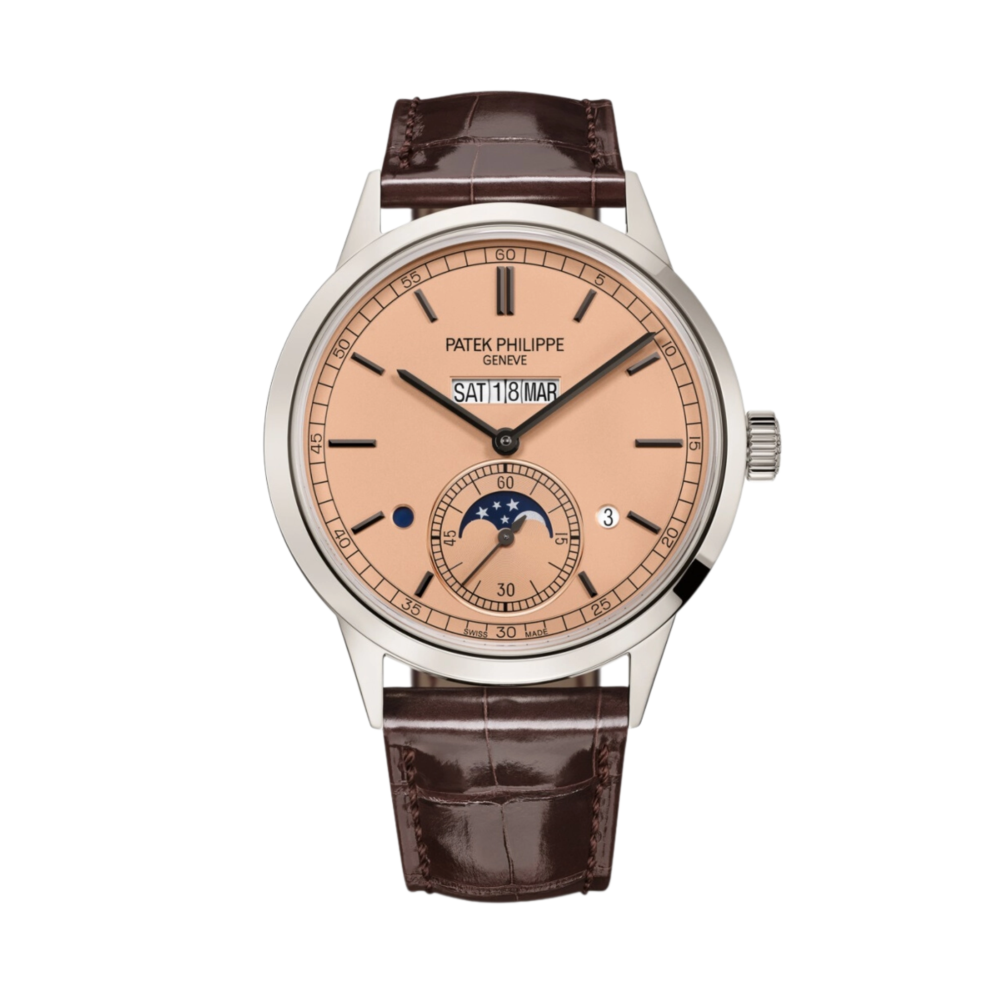 Grand Complications In-line Perpetual Calendar Platinum Salmon dial 41mm Product Image