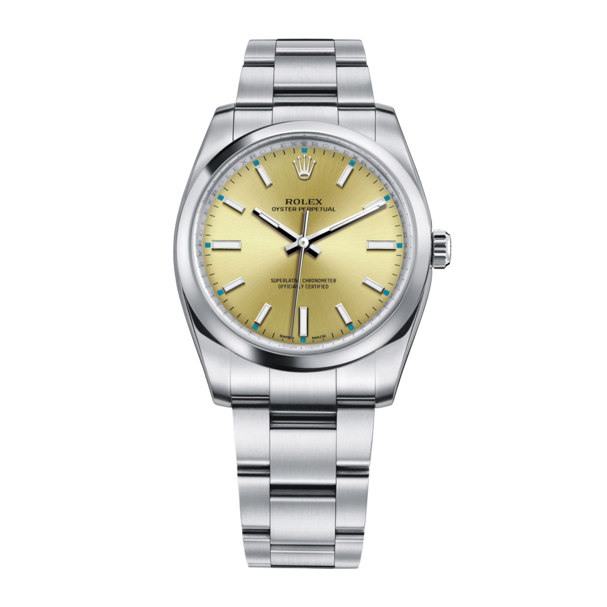 Oyster Perpetual Steel Champagne Dial 34mm Product Image
