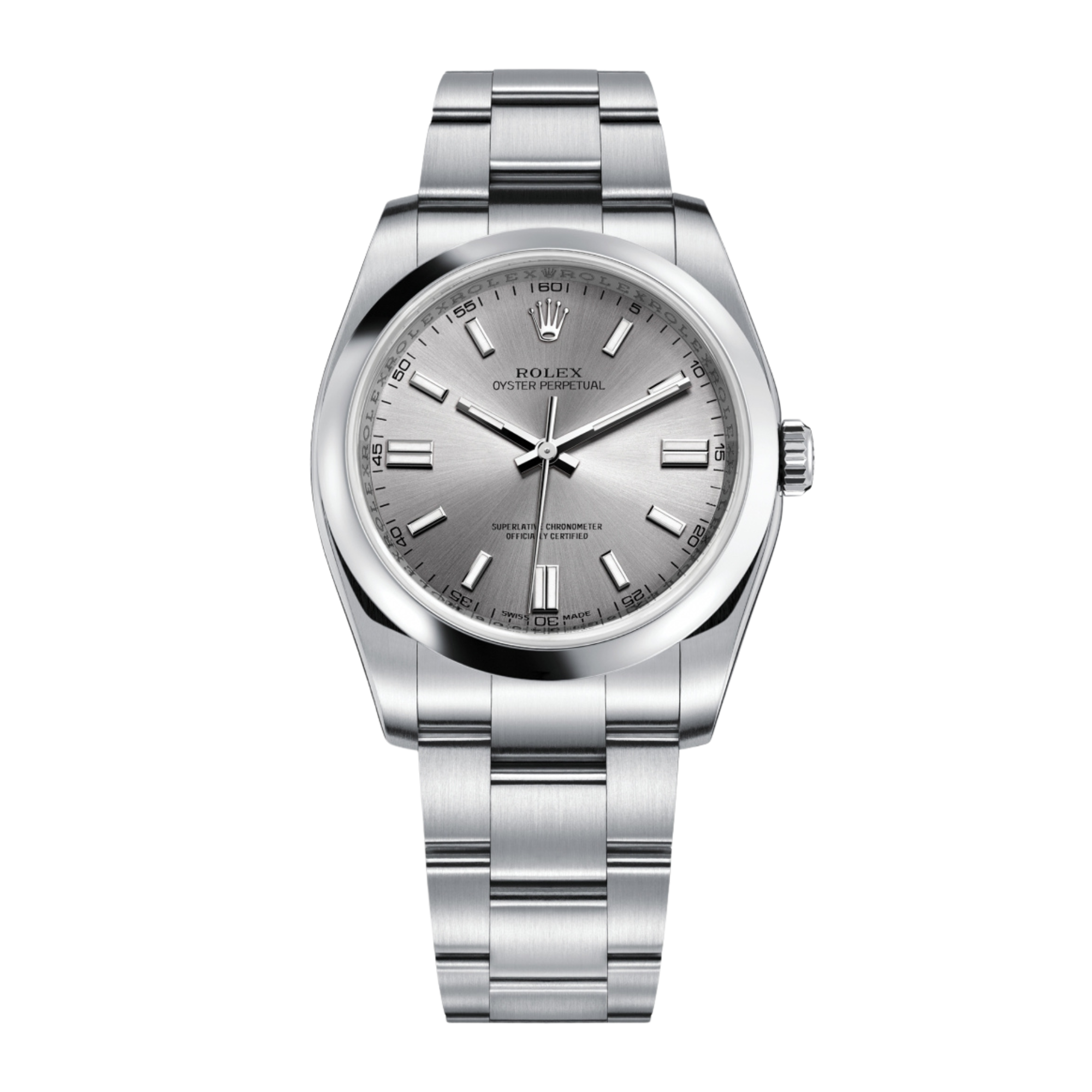 Oyster Perpetual 36 Stainless Steel Silver Dial Product Image