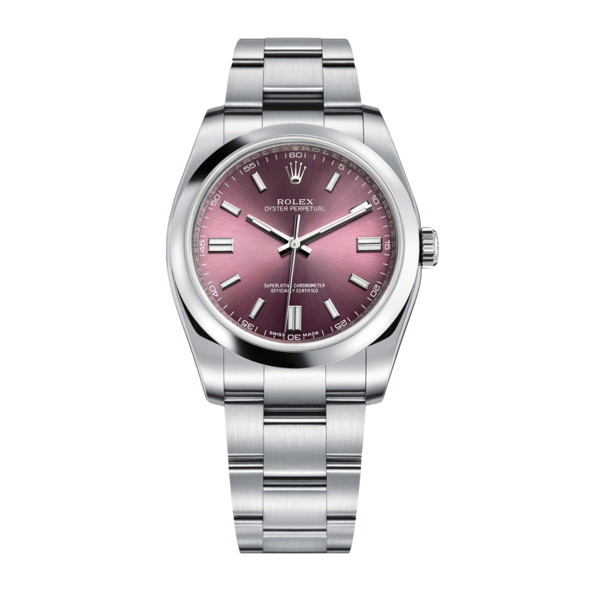 Rolex Datejust Steel Purple Dial 36mm 126234-0022 - Make an