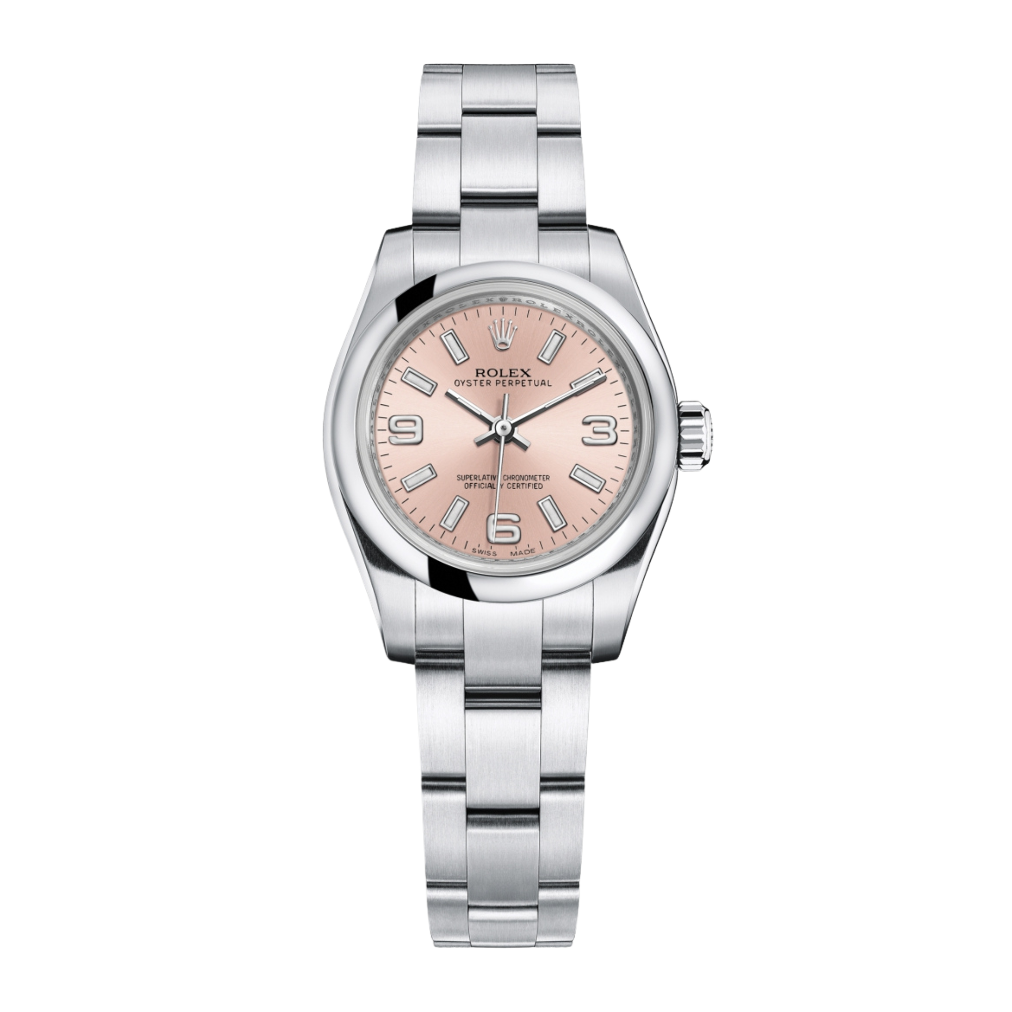 Oyster Perpetual Steel Pink Dial 26mm Product Image
