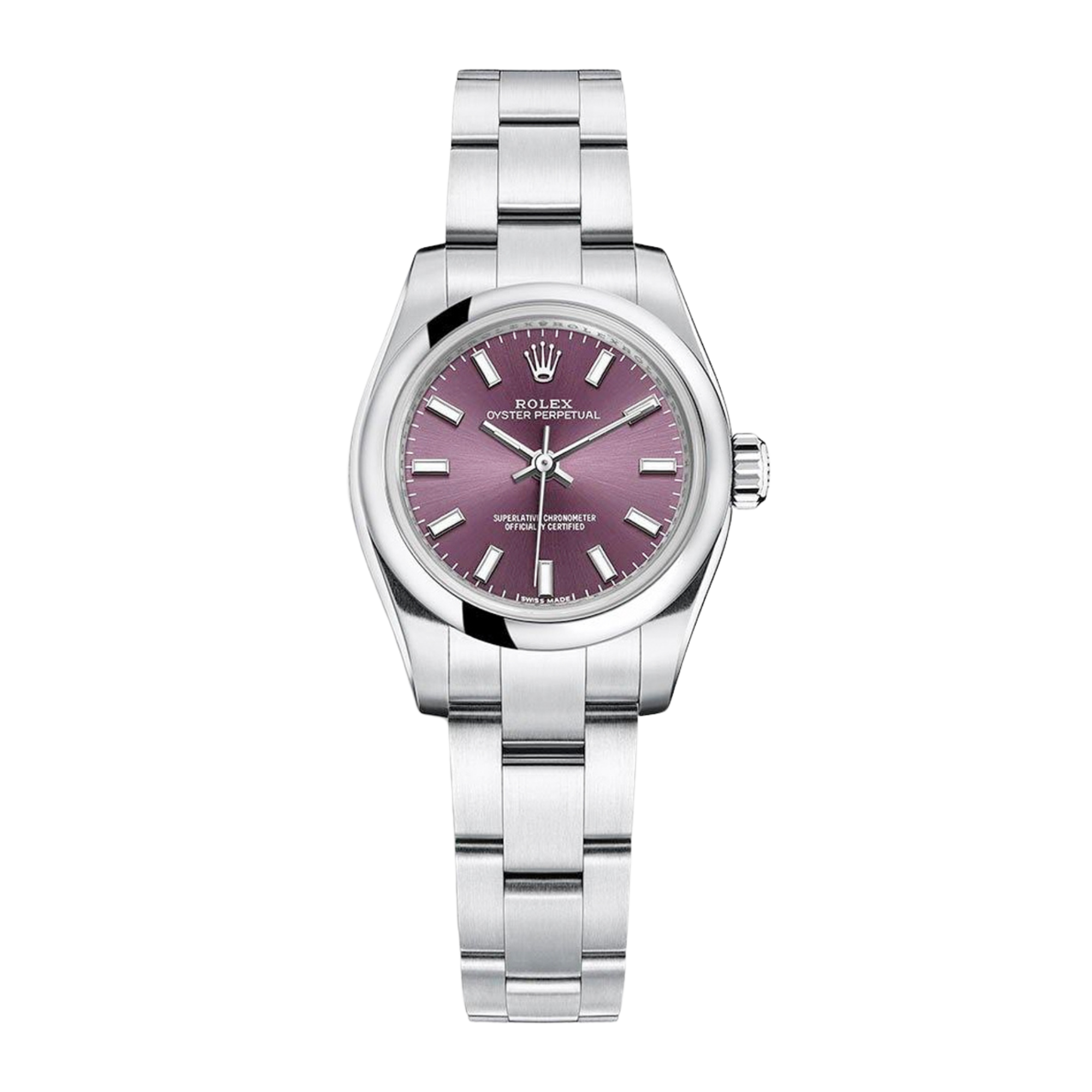 Oyster Perpetual 26 Stainless Steel Purple Dial Product Image