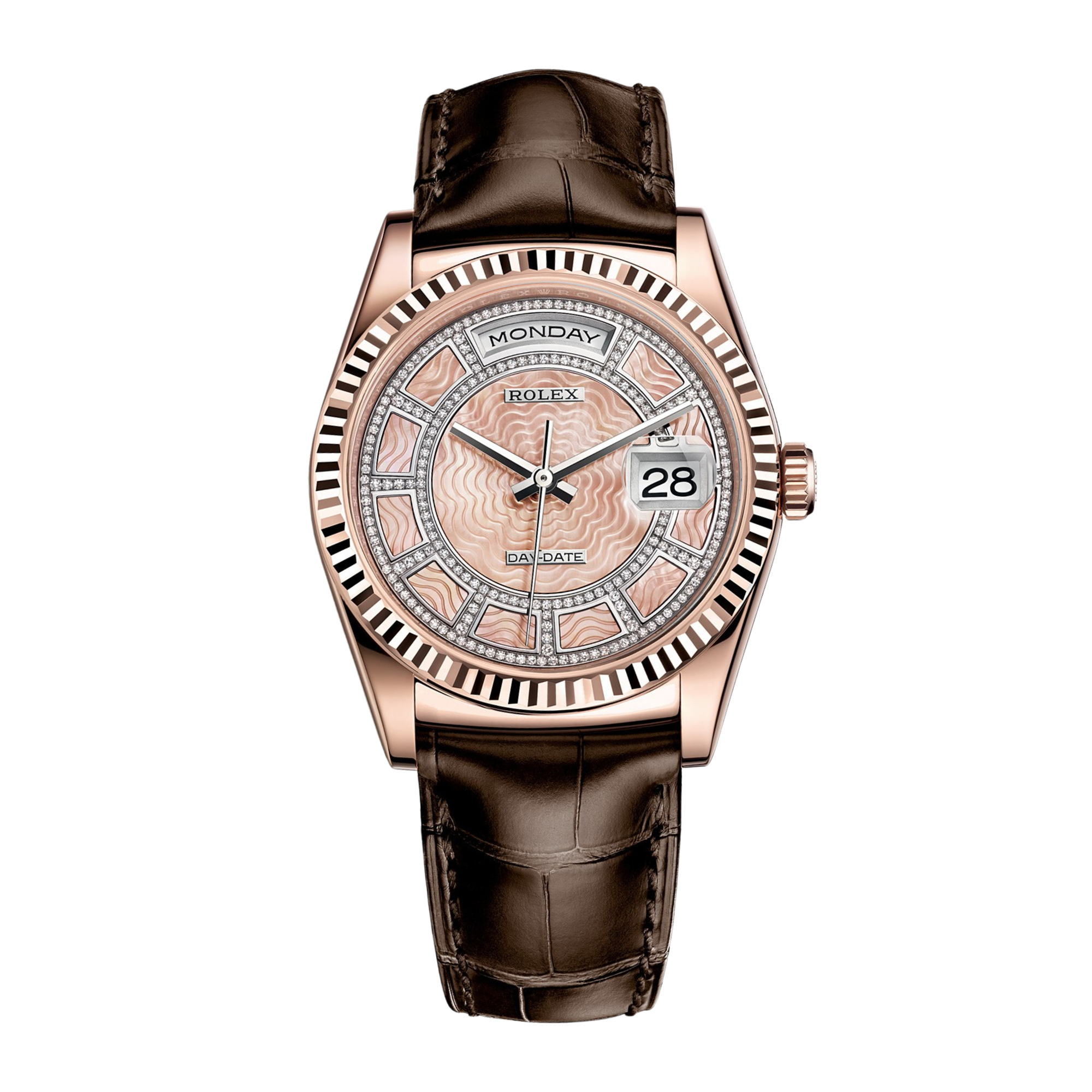 Day-Date 36 Rose Gold Pink Dial 36mm Product Image