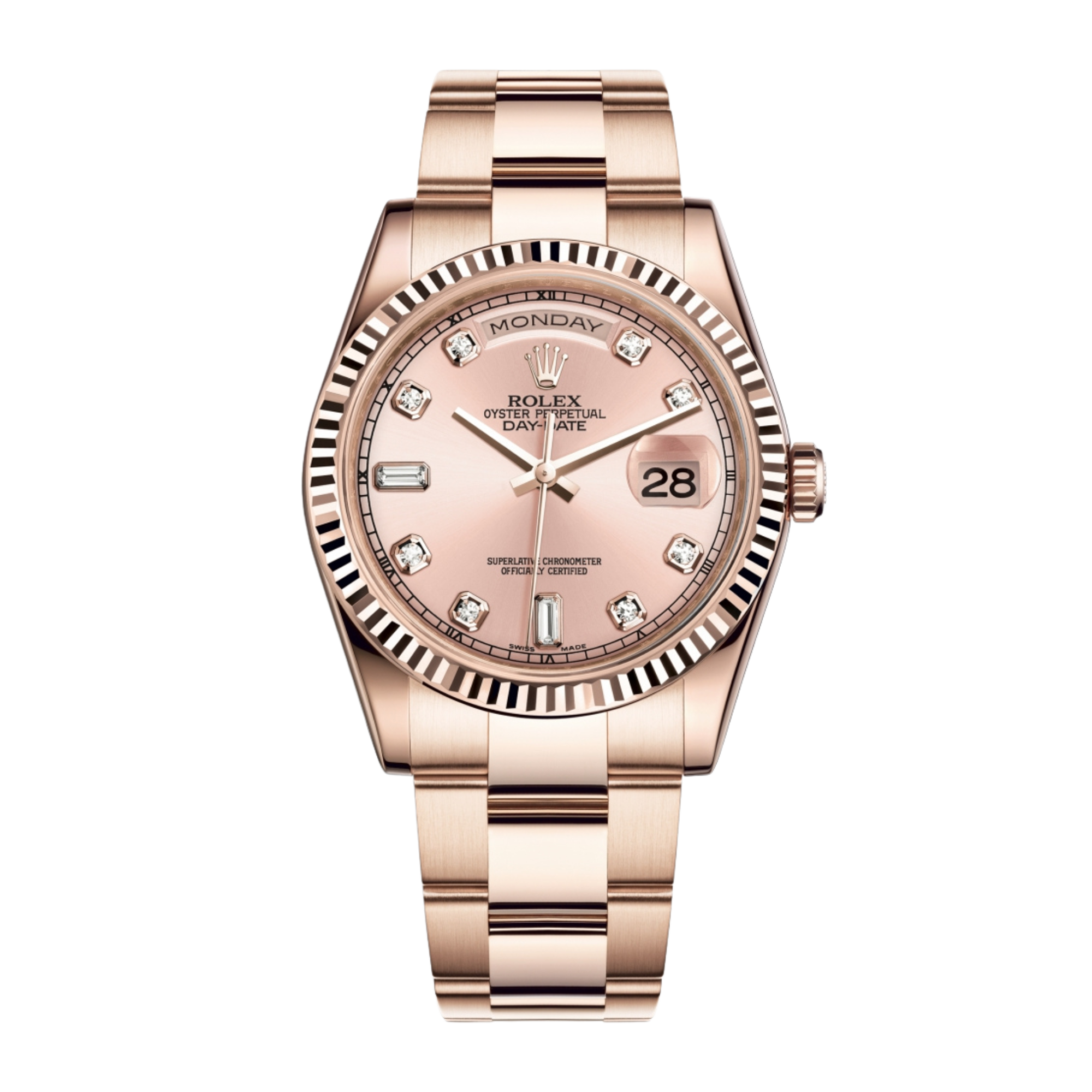 Day-Date 36 Rose Gold Pink Dial Product Image