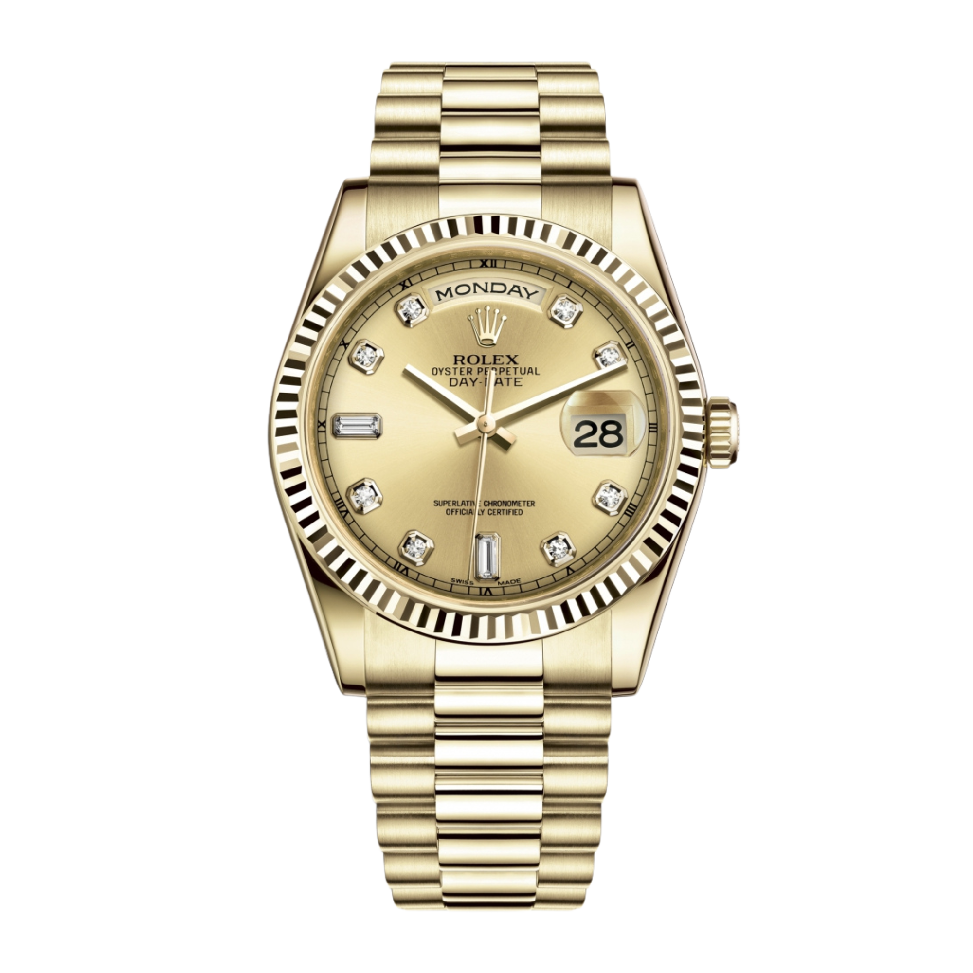 Day-Date 36 Yellow Gold Champagne Dial Product Image