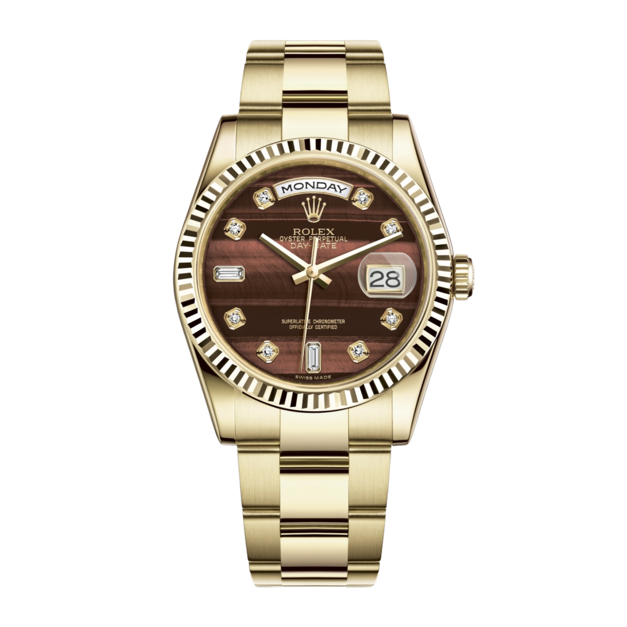 Day-Date 36 Yellow Gold Brown Dial 36mm Product Image