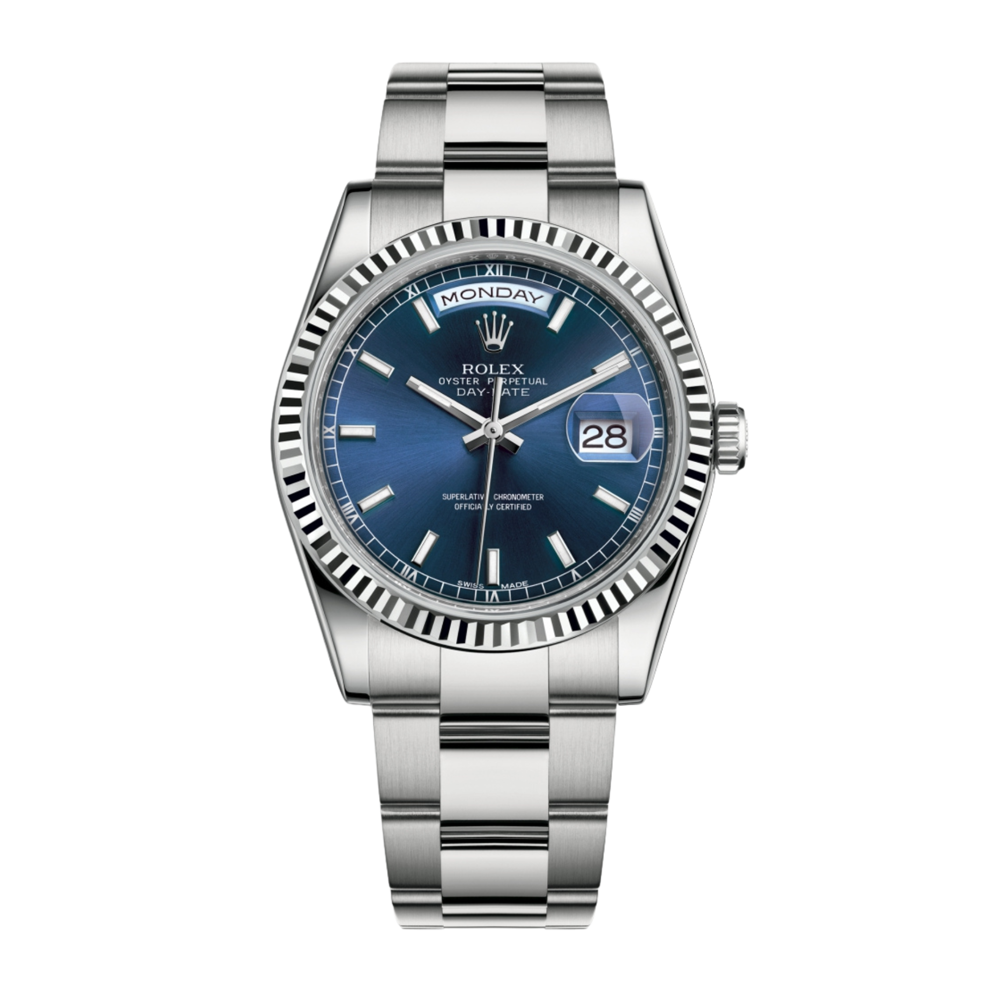●Mic-C Rolex Day-Date 36 watch: platinum - m128396tbr-0009