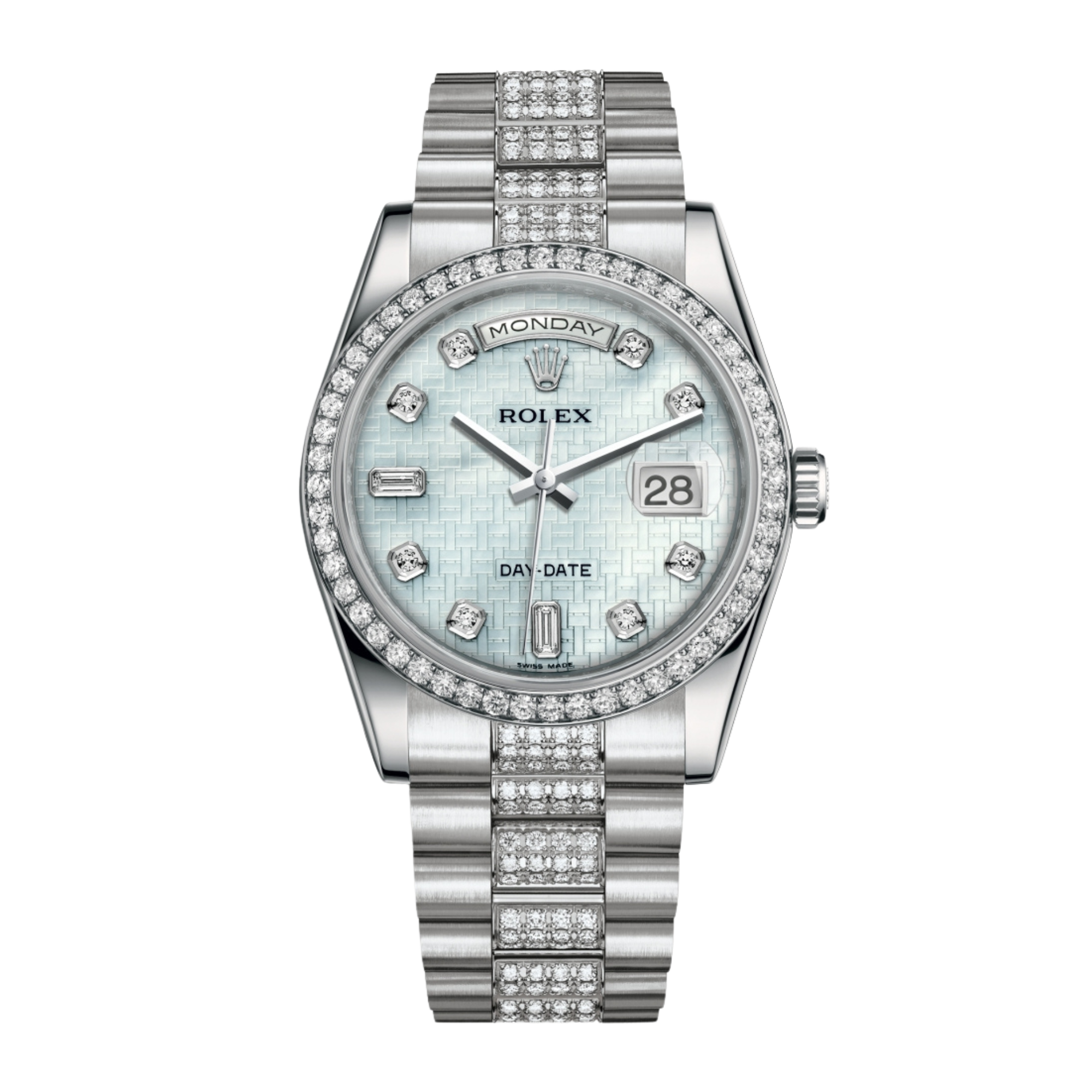 Day-Date 36 Platinum Diamond Mother of Pearl Dial 36mm Product Image