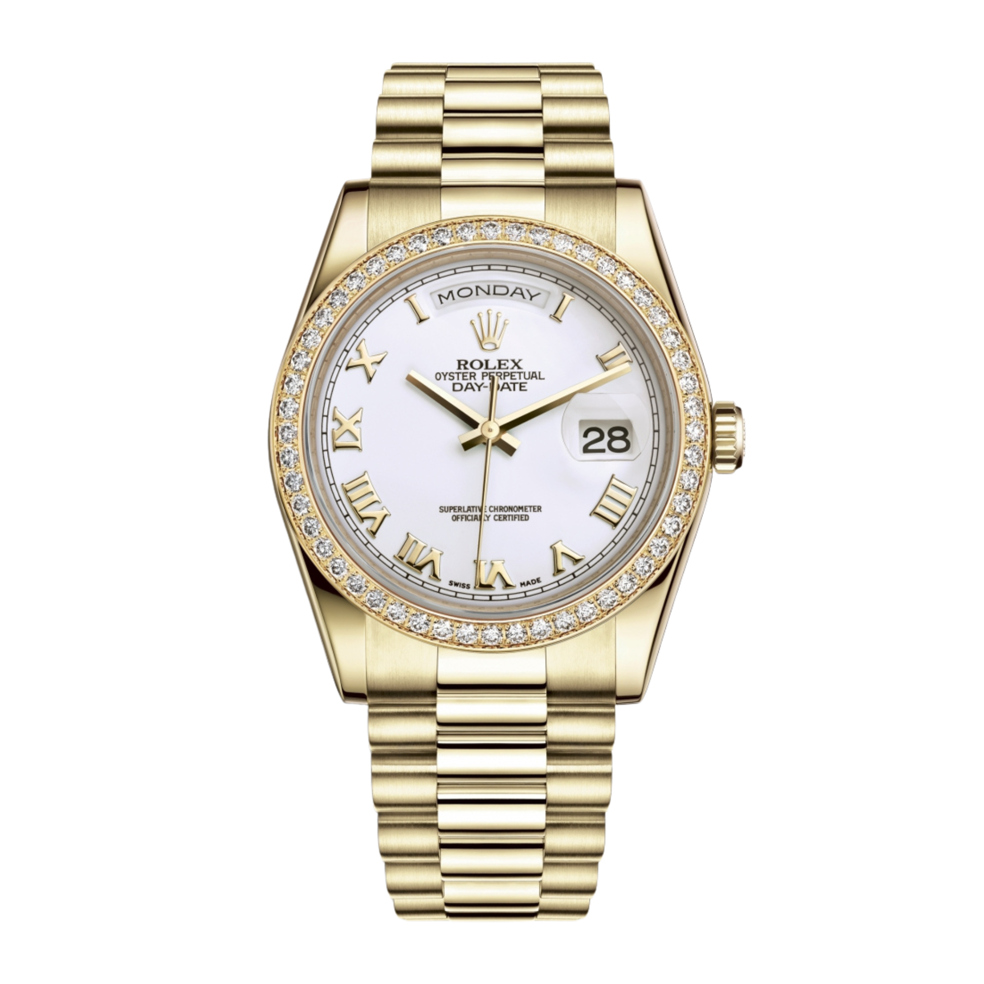 Day-Date 36 Yellow Gold White Dial 36mm Product Image