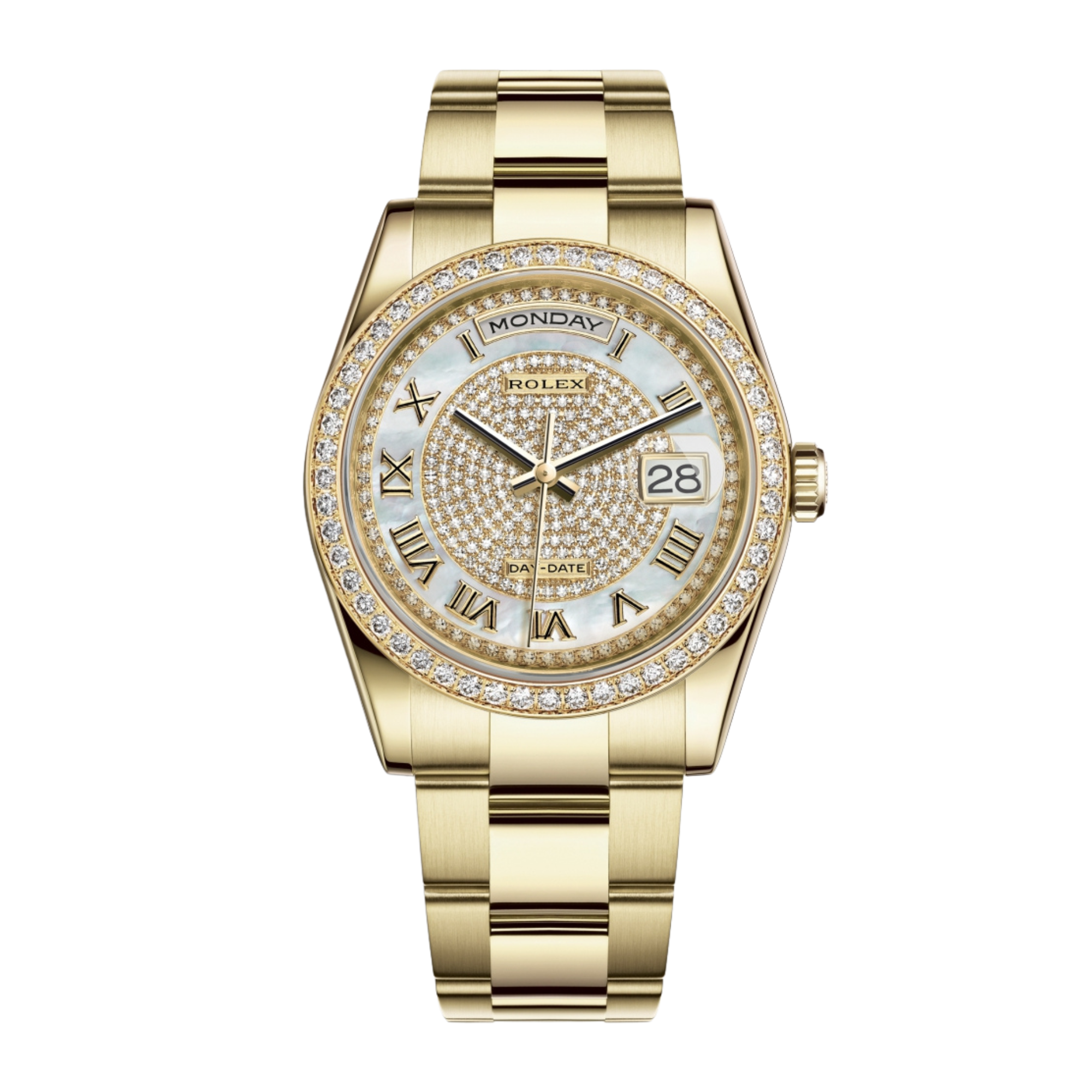 Day-Date 36 Yellow Gold Diamond Pave Dial 36mm Product Image