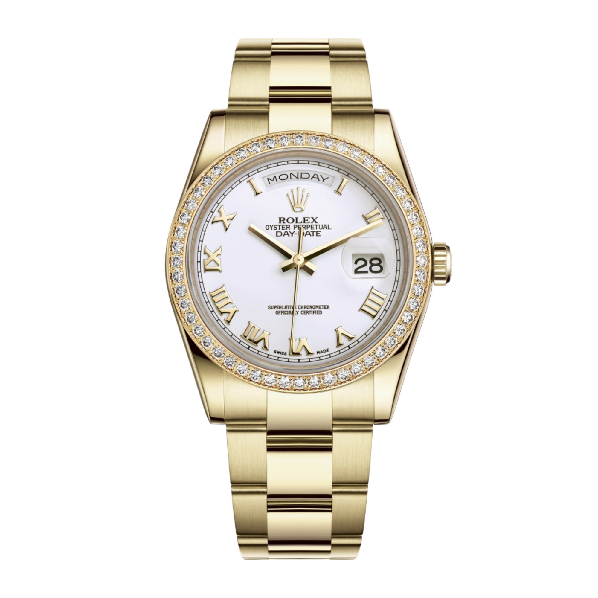 Day-Date 36 Yellow Gold White Dial Product Image