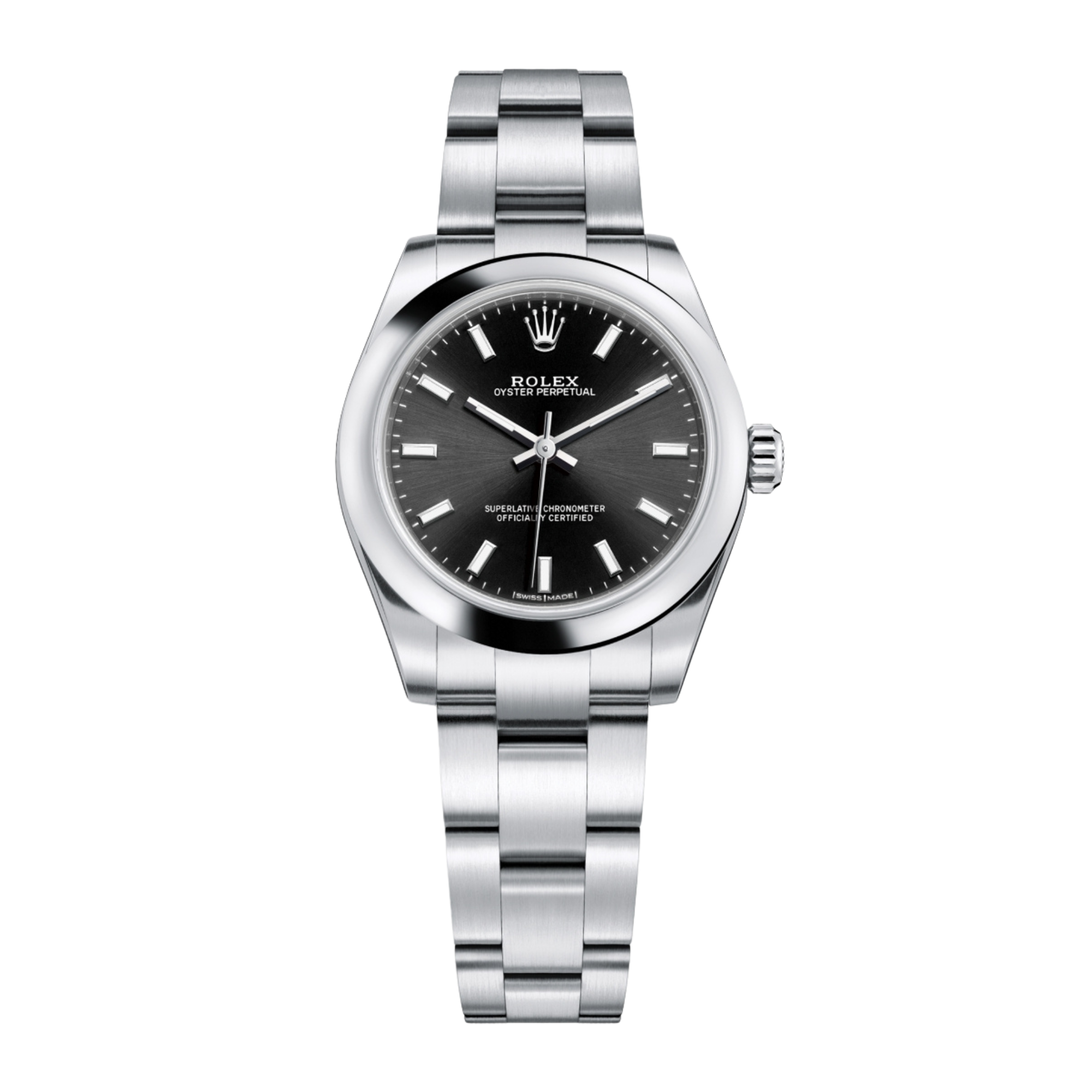 Oyster Perpetual Steel Black Dial 31mm Product Image