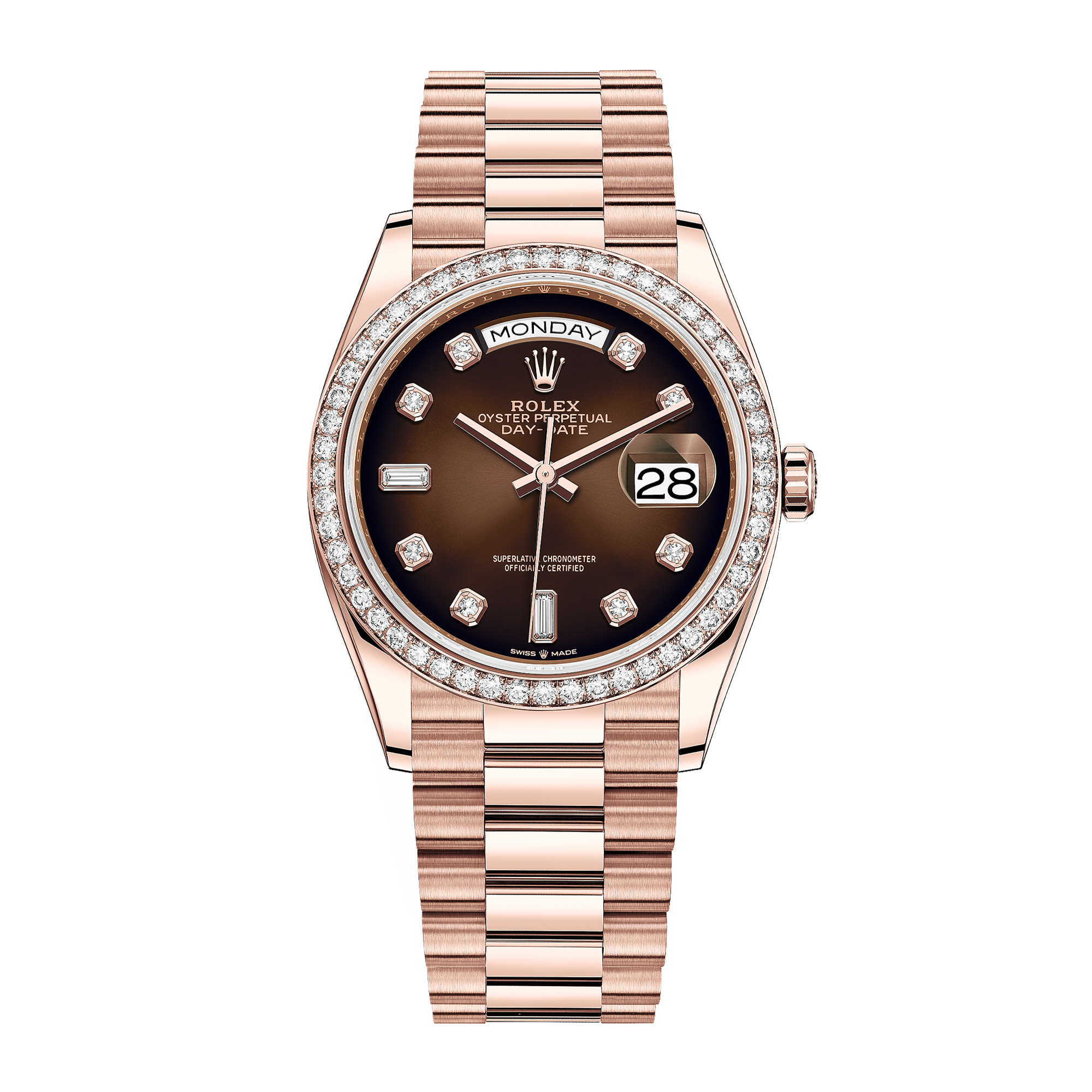 Day-Date 36 Rose Gold Brown Dial 36mm Product Image