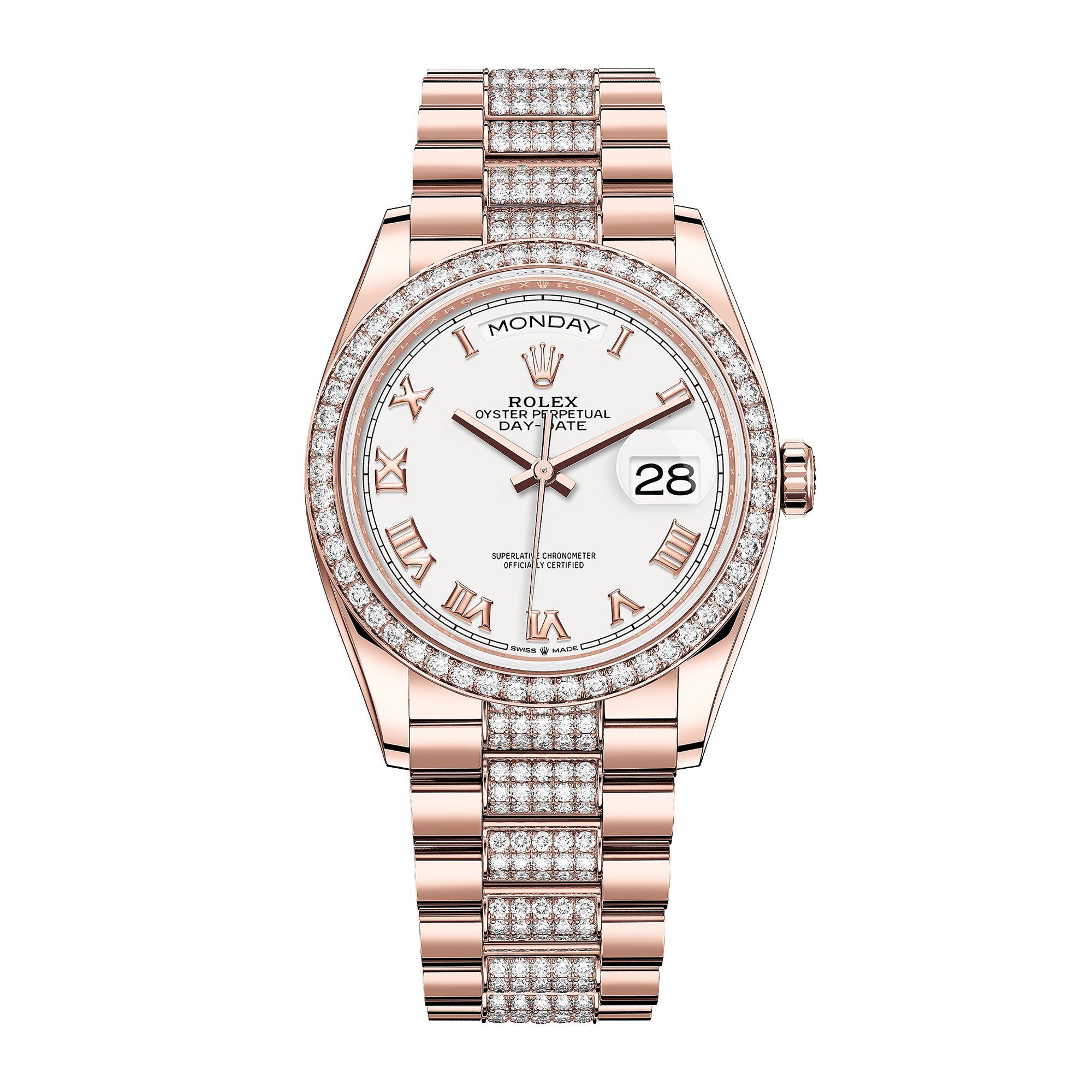 Day-Date 36 Rose Gold White Dial 36mm Product Image