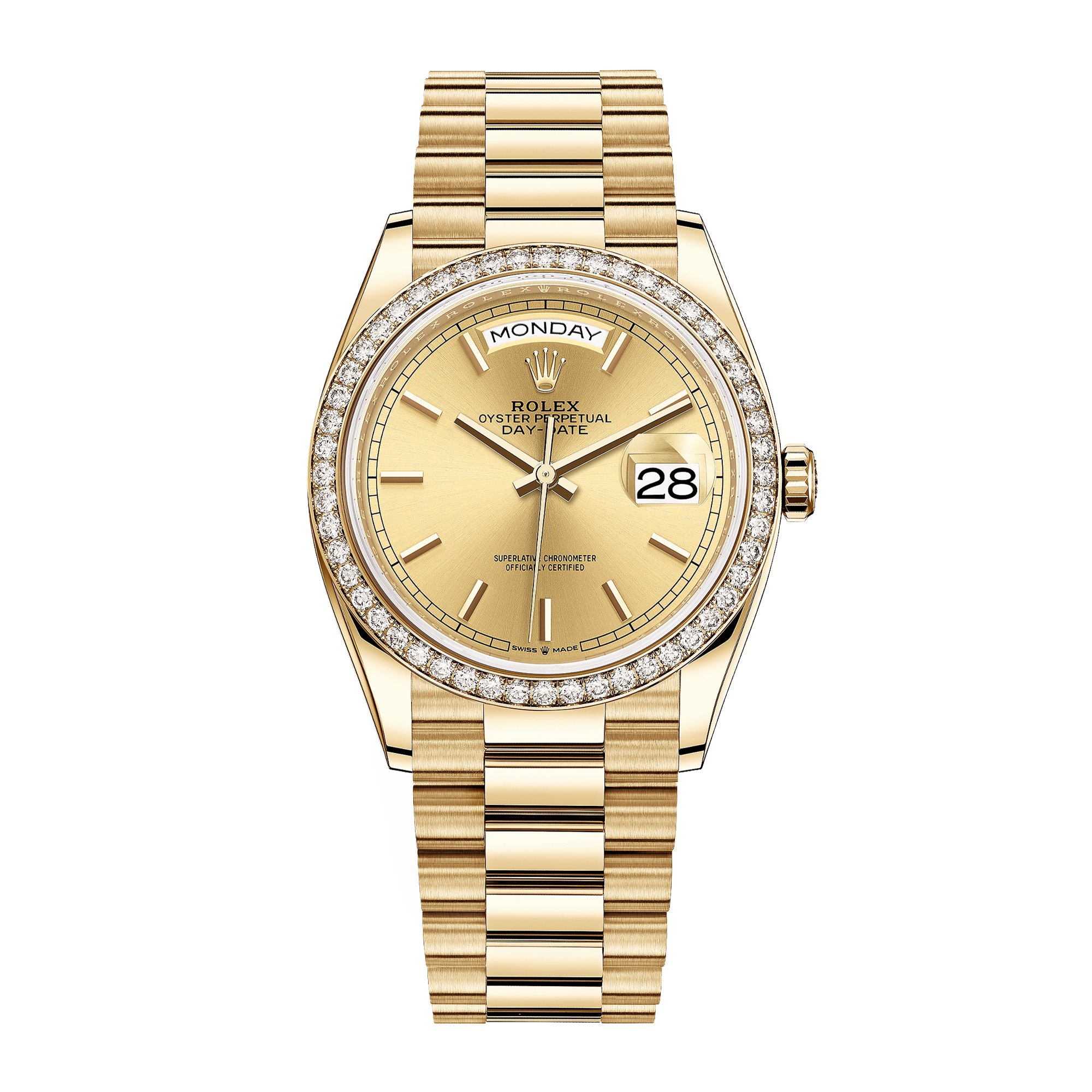 Day-Date 36 Yellow Gold Champagne Dial 36mm Product Image