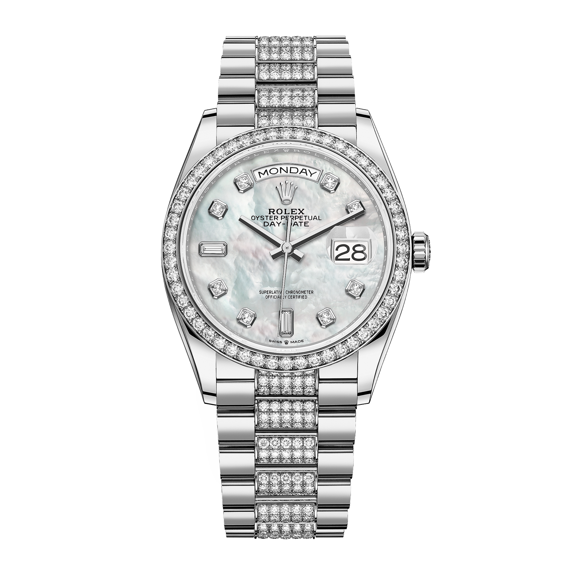 Day-Date 36 White Gold White Dial 36mm Product Image