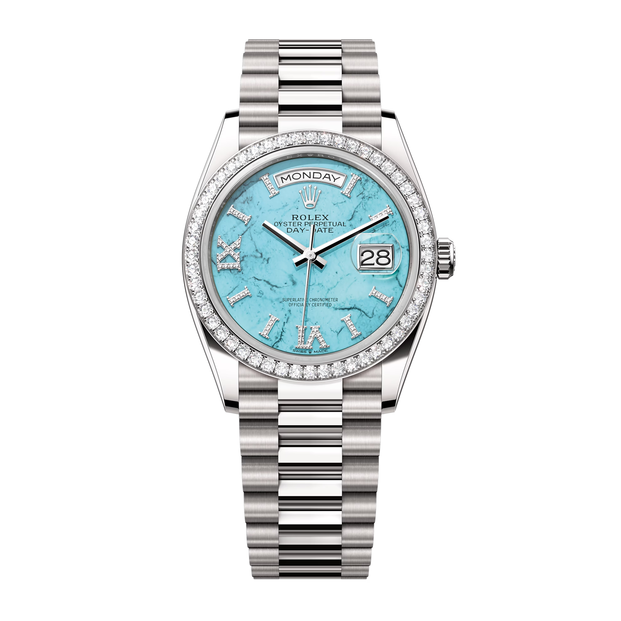 ●Mic-C Rolex Day-Date 36 watch: platinum - m128396tbr-0009