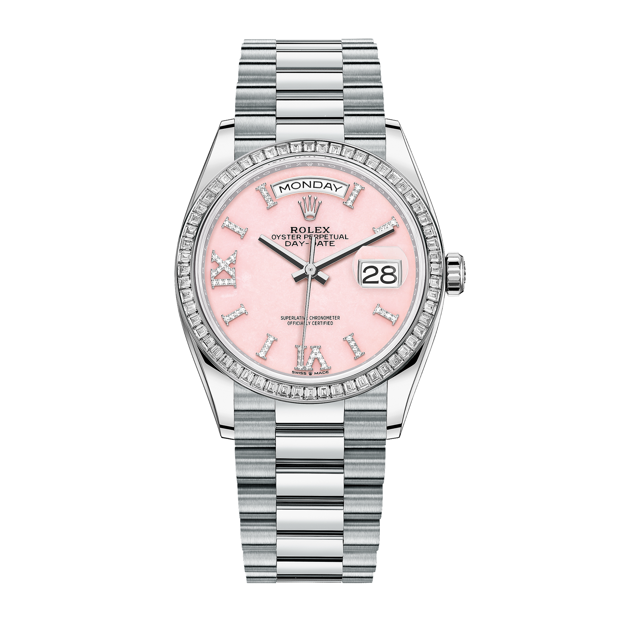 Day-Date Platinum Pink Dial 36mm Product Image
