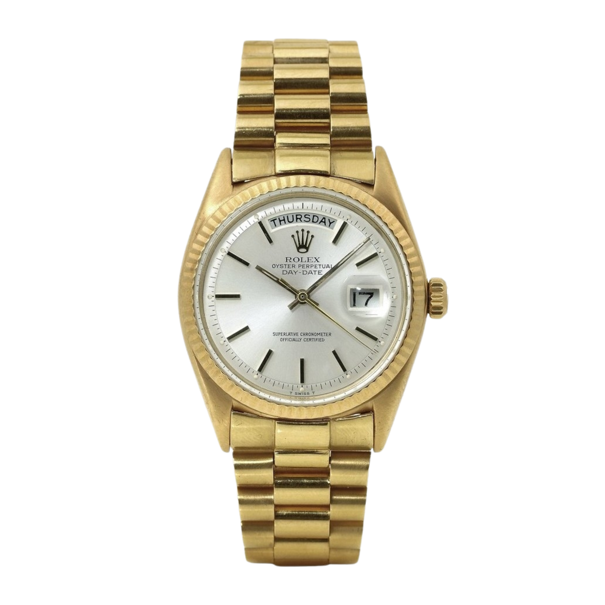 Day-Date 36 Yellow Gold Silver Dial 36mm Product Image