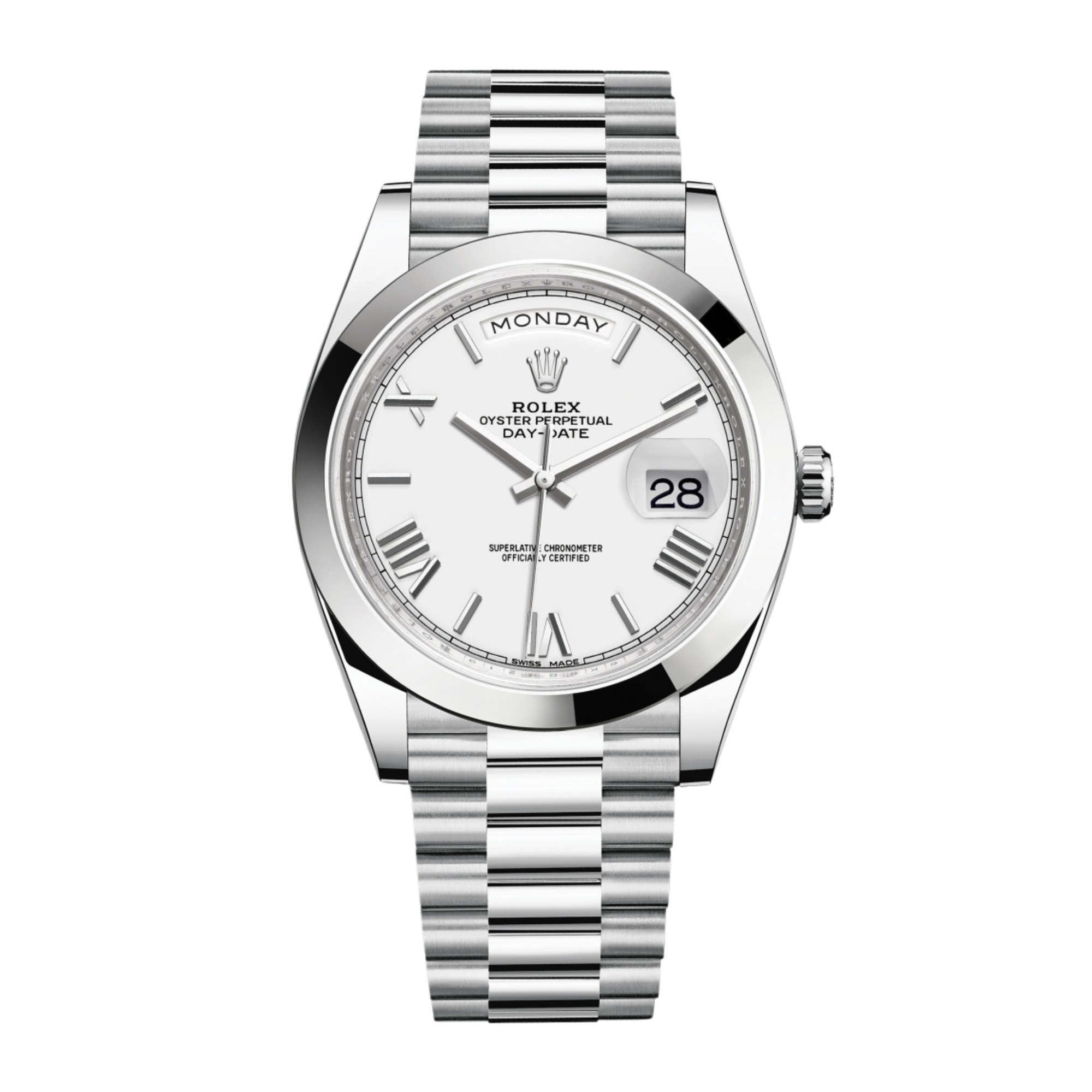 Rolex Day-Date Platinum Pave Dial 40mm 228396TBR-0021 - Make