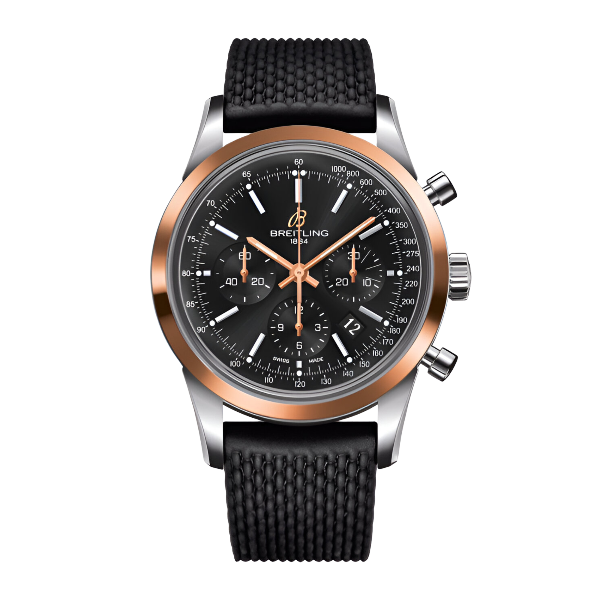 Transocean Chronograph Black Dial 43mm Product Image