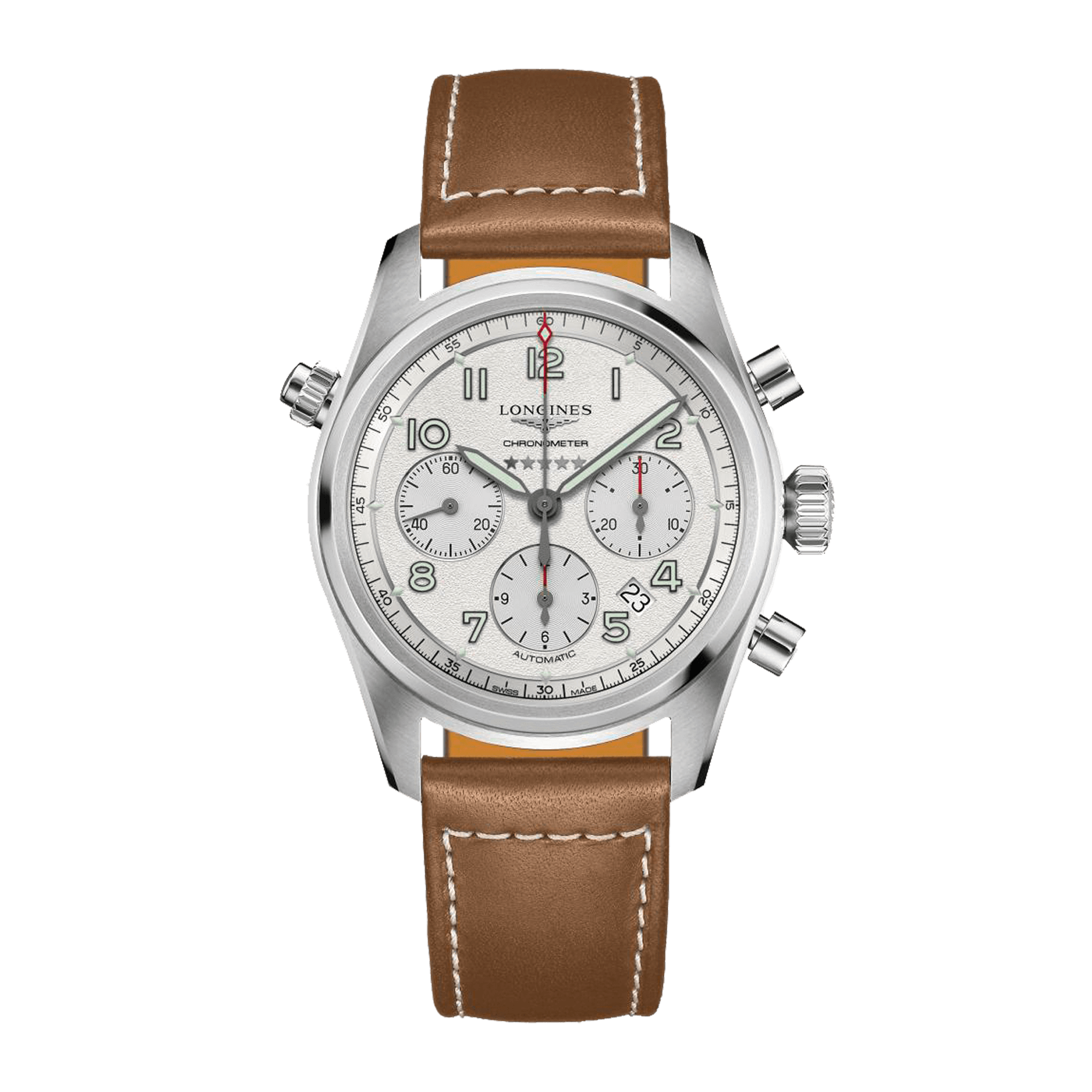 Spirit Chronograph Steel Silver Dial 42mm Product Image