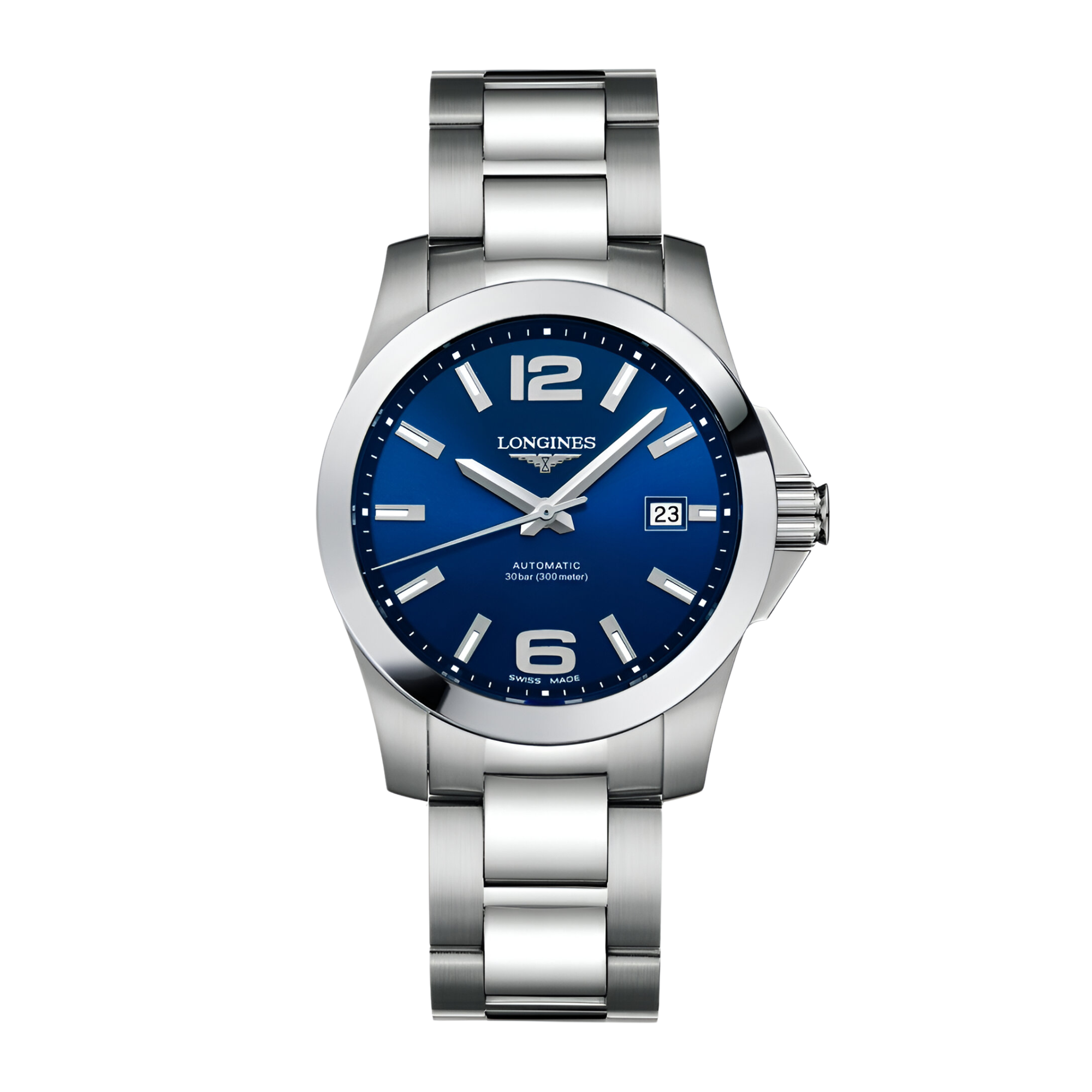 Conquest Steel Blue Dial 39mm Product Image