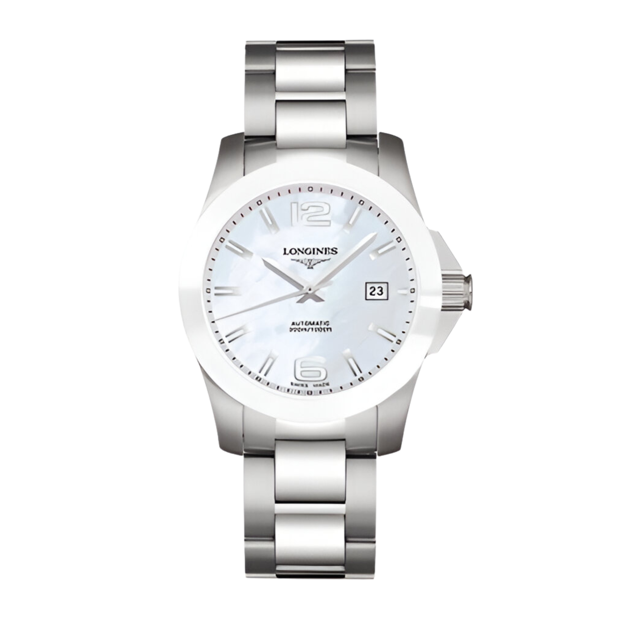 Conquest Ceramic White Dial 39mm Product Image
