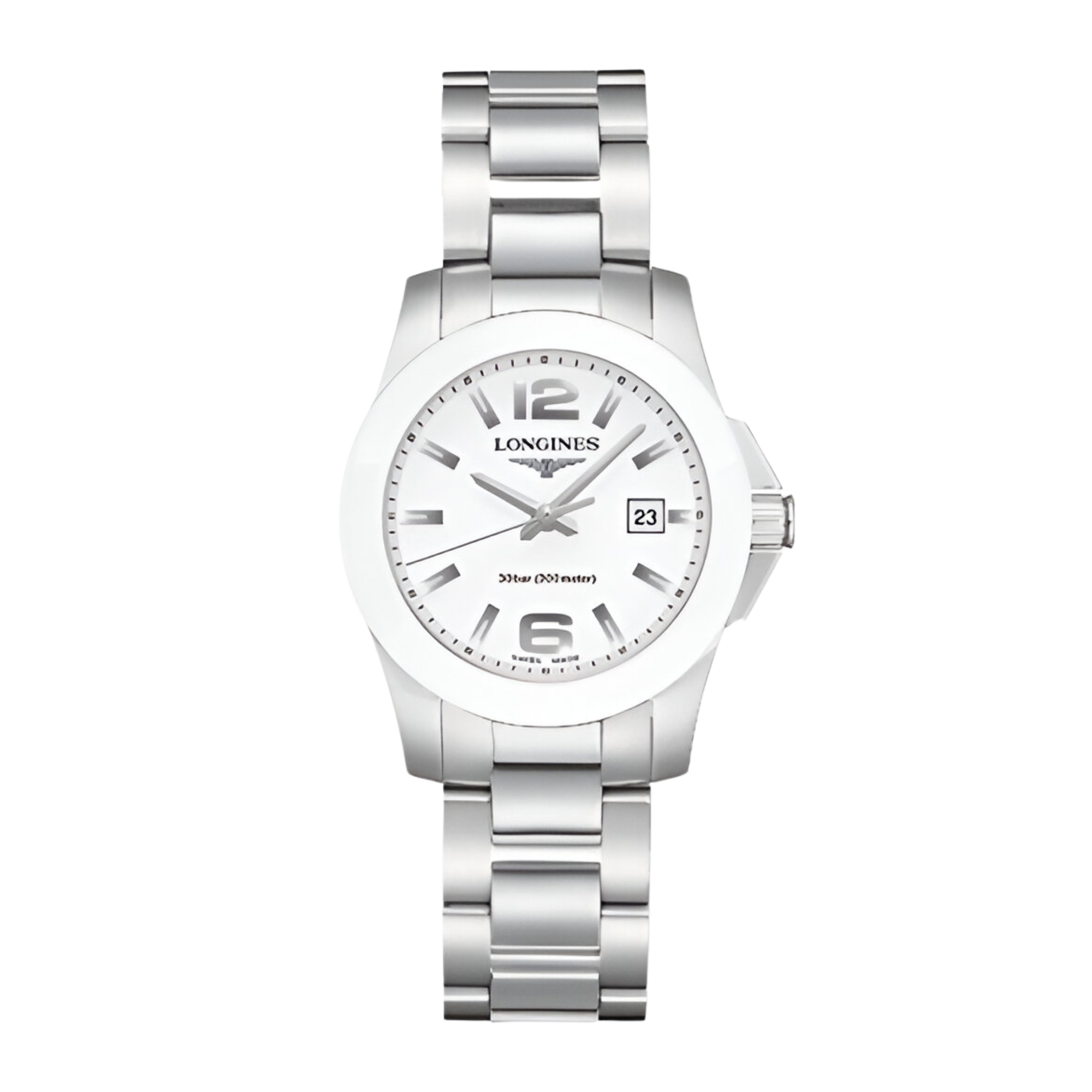Conquest Ceramic White Dial 30mm Product Image