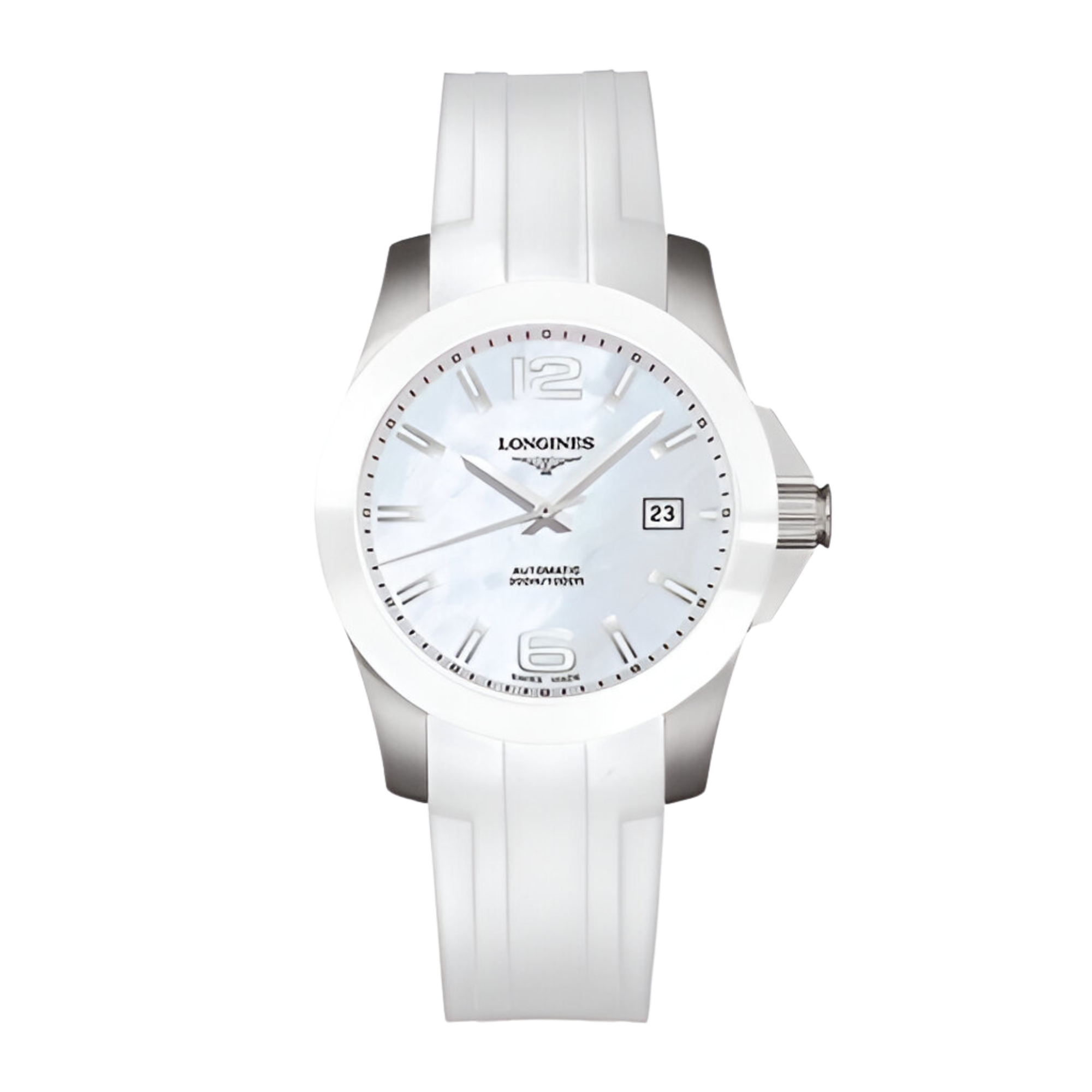 Longines Conquest Ceramic White Dial 39mm L3.655.4.86.2 - Make an